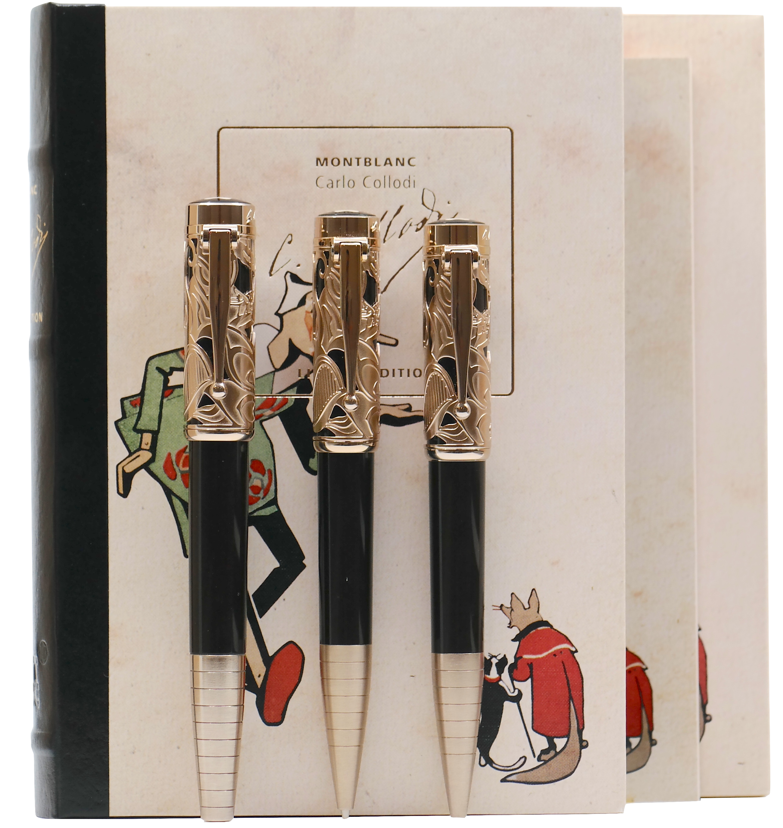 Montblanc Writers Edition Carlo Collodi 3er SET - penfabrik