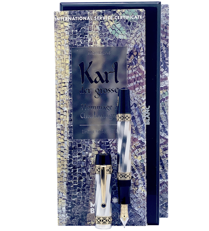 Montblanc Patron of Art 4810 Karl the great Chalemagne Fountain Pen