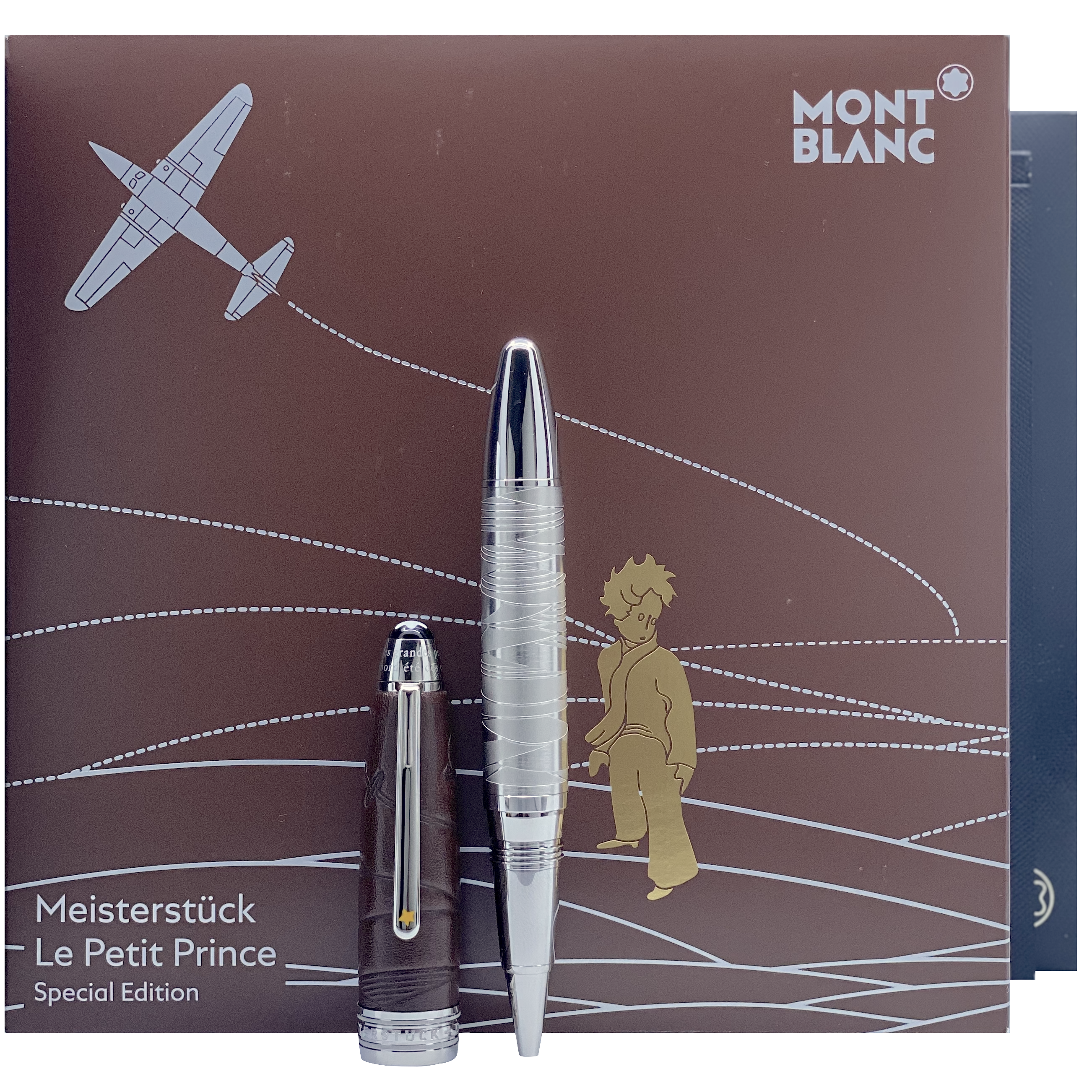 Montblanc Meisterstück Solitaire Le Petit Prince Aviator LeGrand Rollerball - penfabrik
