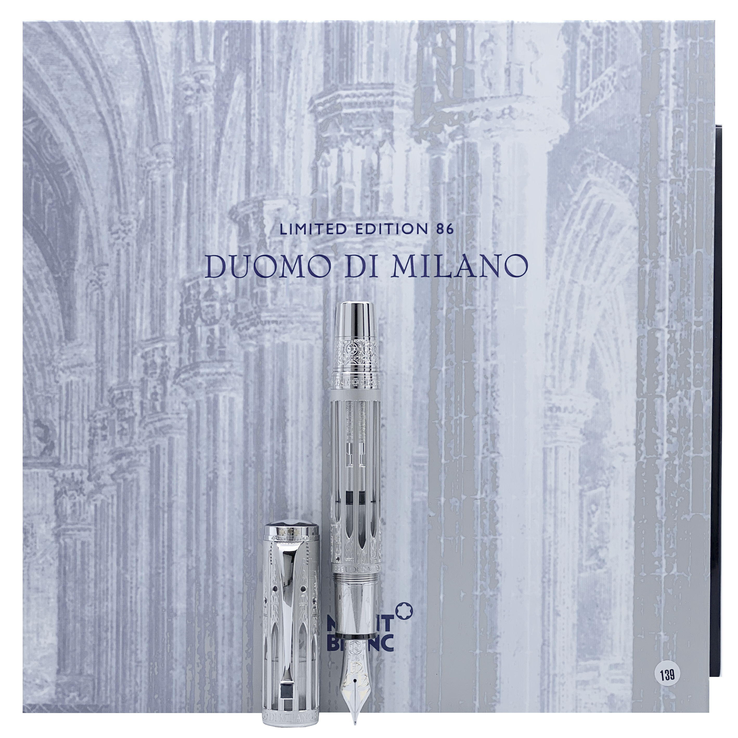 Montblanc Duomo di Milano 86 Füllfederhalter Skeleton Artisan - penfabrik