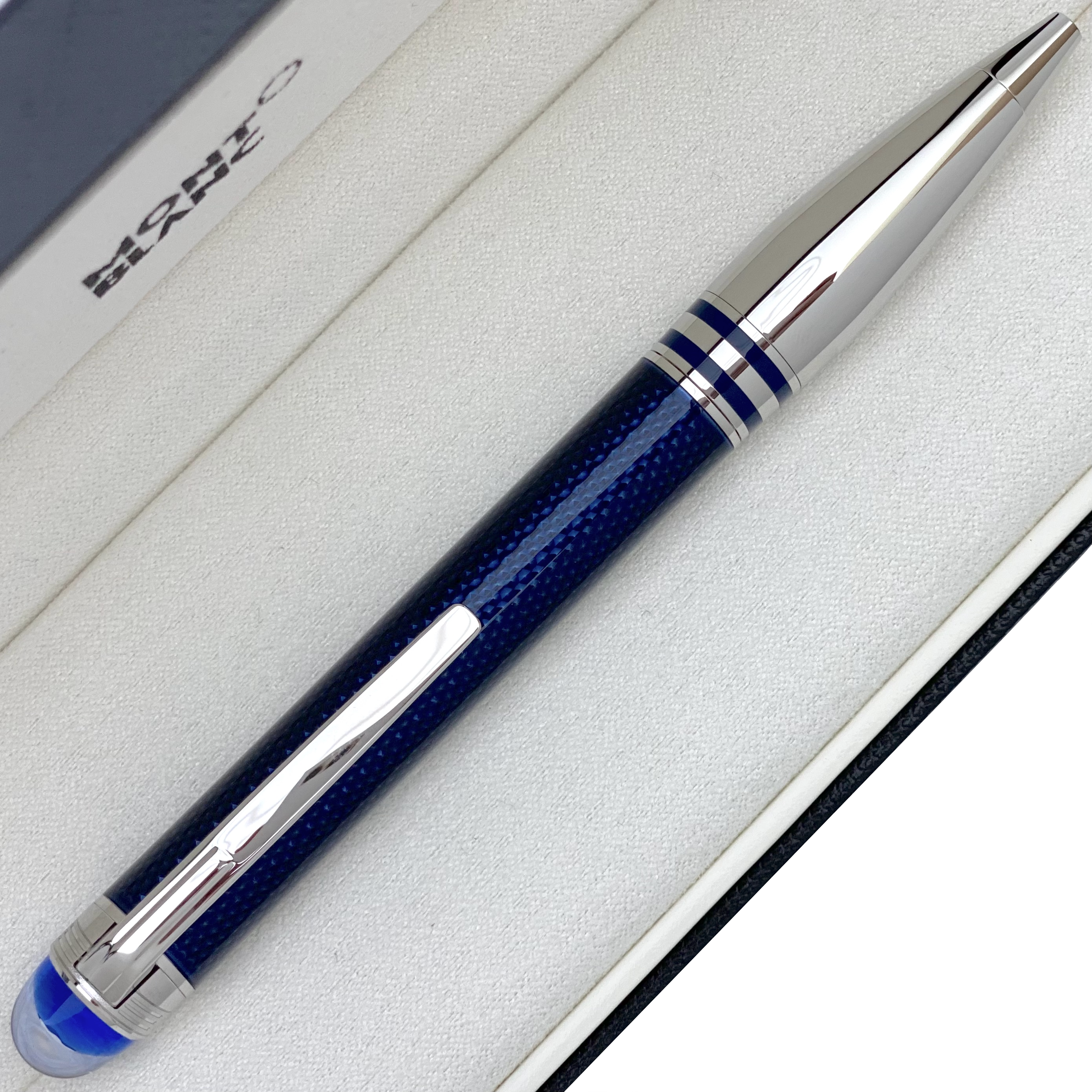 Montblanc StarWalker Blue Planet Metal Doue Kugelschreiber - penfabrik