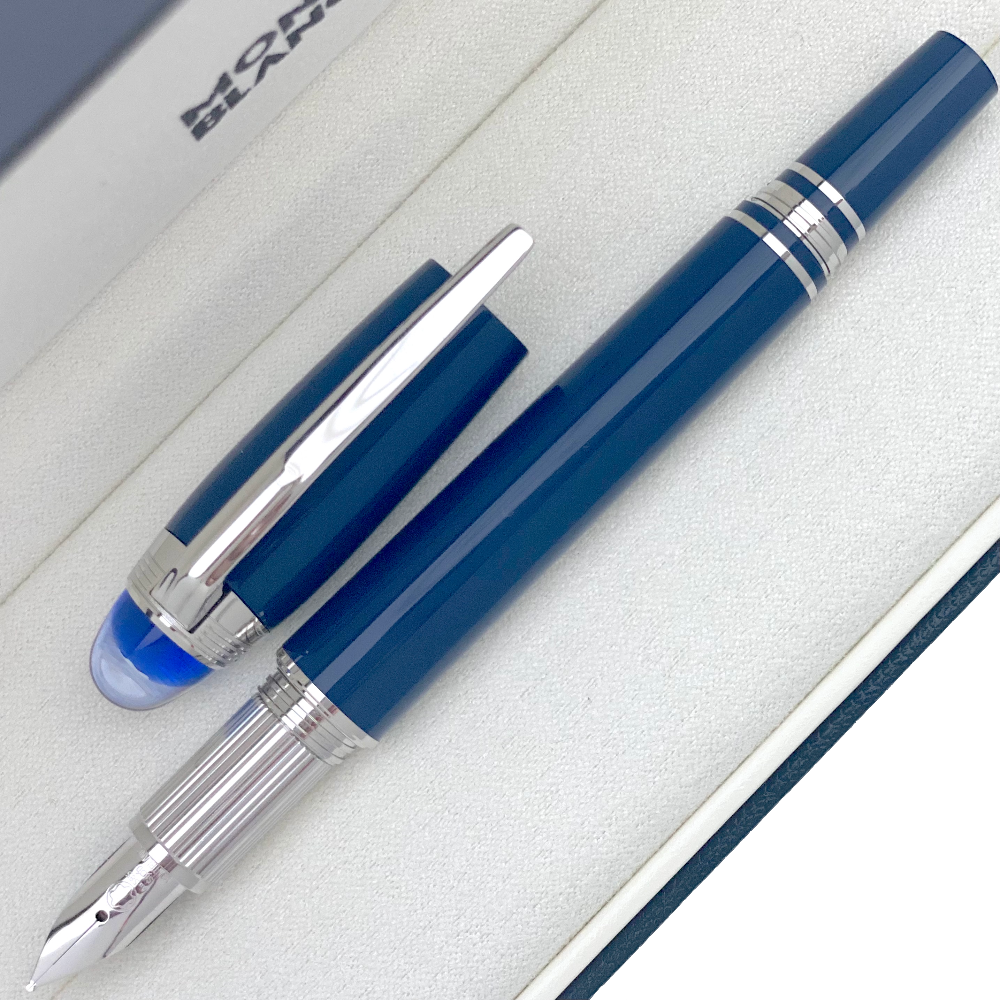 Montblanc StarWalker Blue Planet Precious Resin Fountain Pen penfabrik