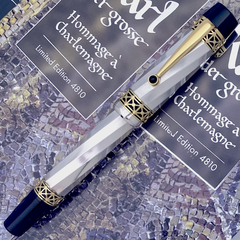 Montblanc Patron of Art 4810 Karl the great Chalemagne Fountain Pen