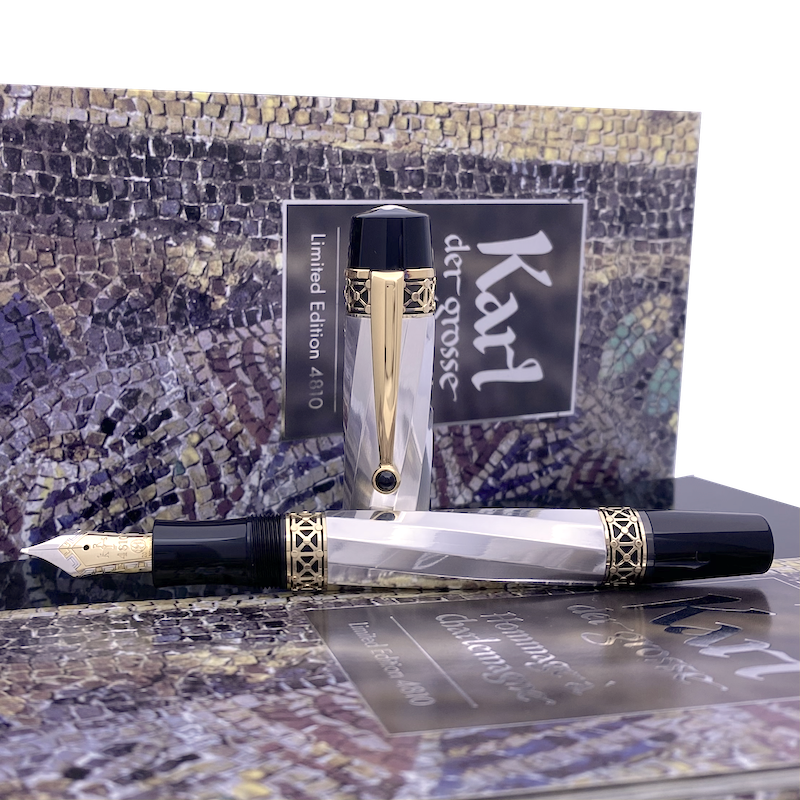 Montblanc Patron of Art 4810 Karl the great Chalemagne Fountain Pen