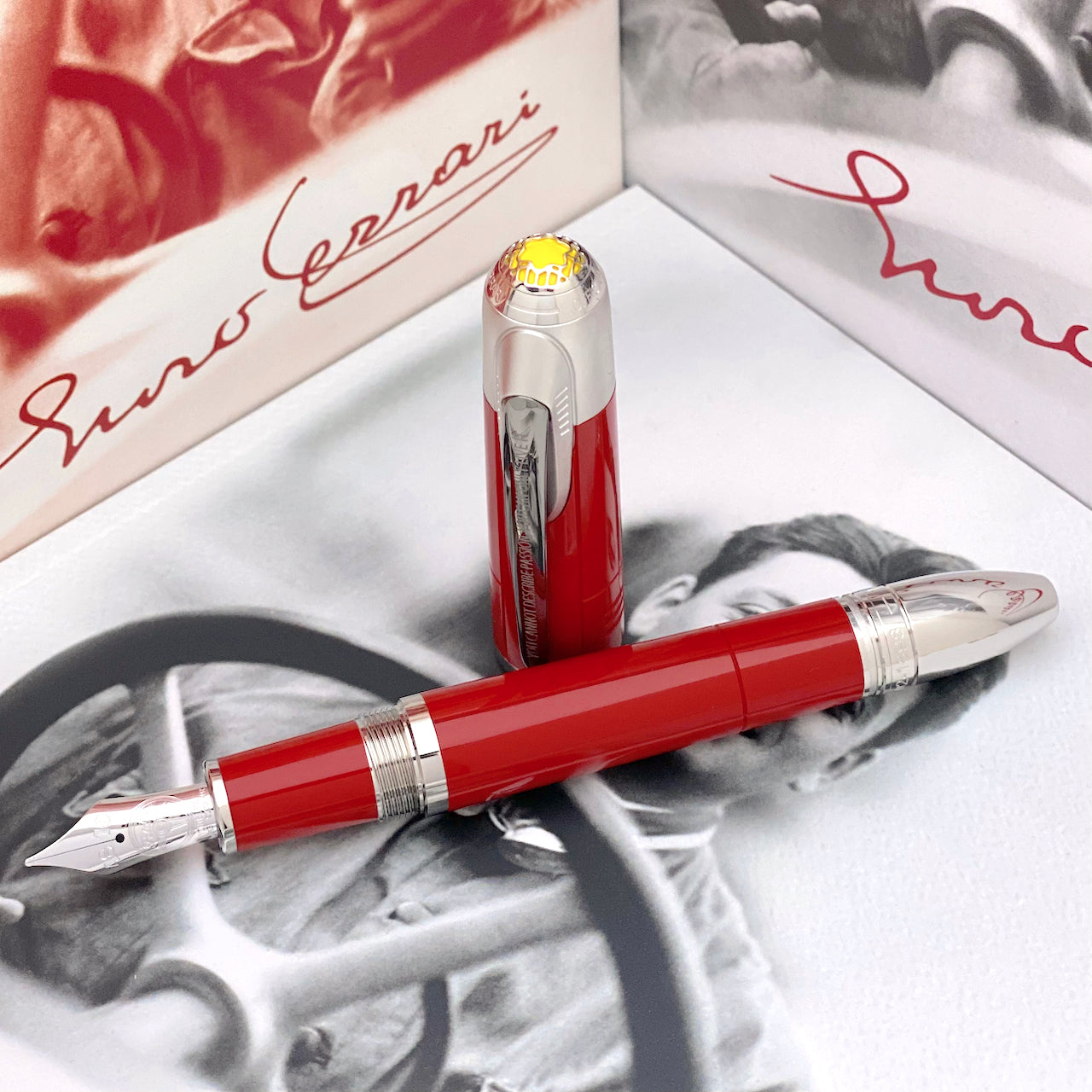 Montblanc Great Characters Special Edition Enzo Ferrari Fountain Pen