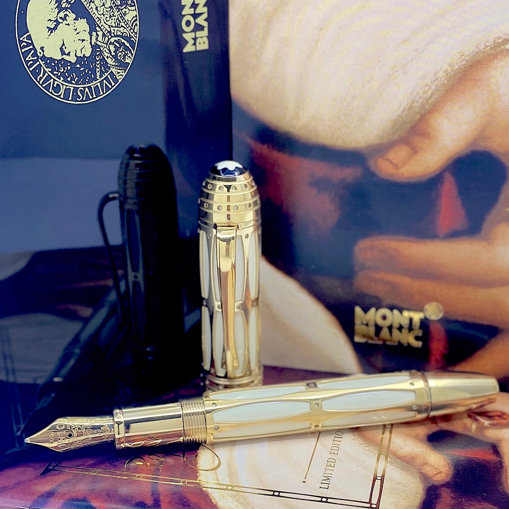 Montblanc Pope Julius II. 4810 Füllfederhalter Patron of Art - penfabrik