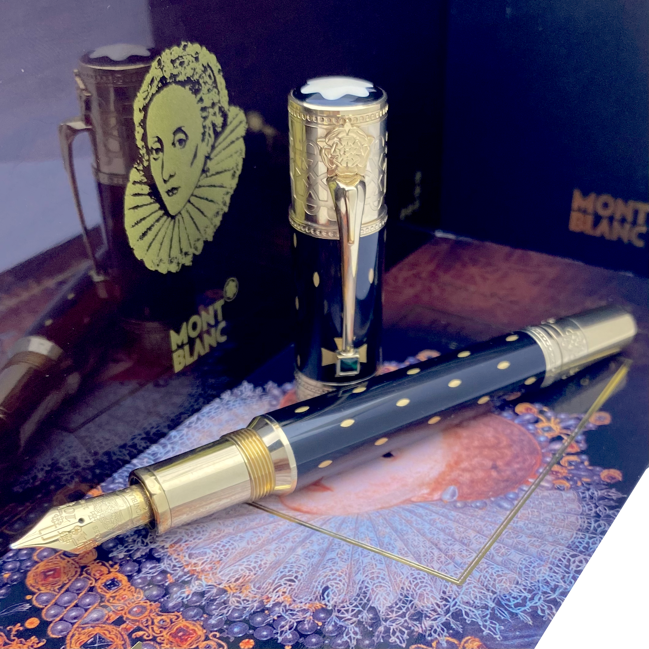Montblanc Patron of Art Queen Elizabeth I 4810 Füllfederhalter - penfabrik