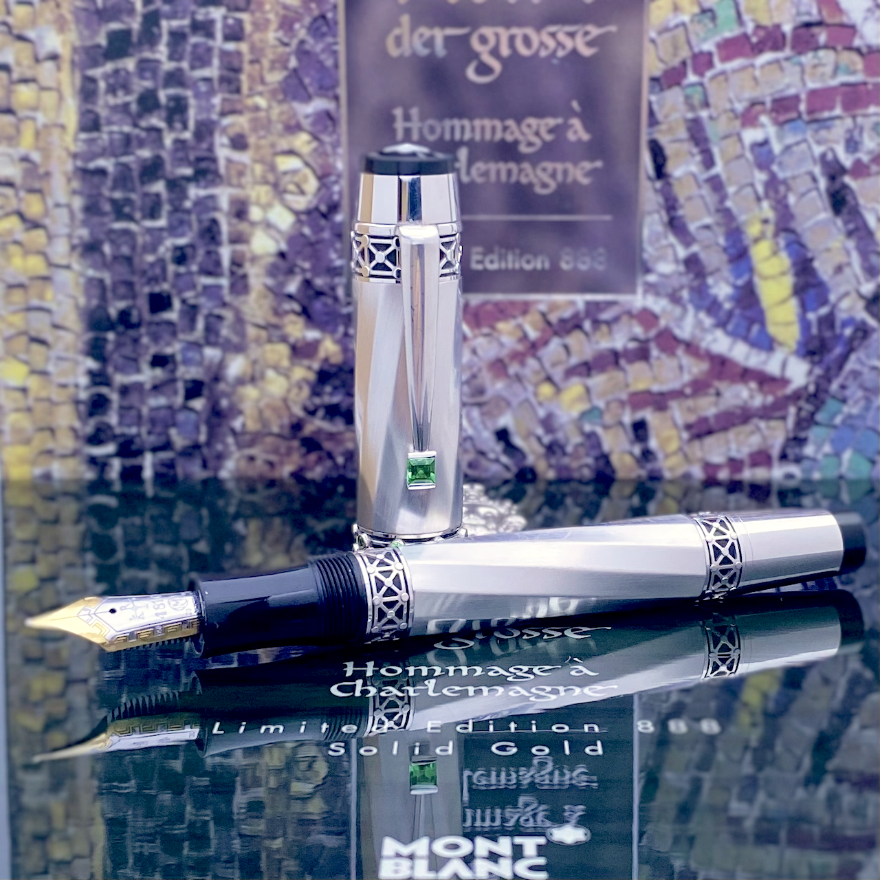 Montblanc Patron of Art Karl der Große 888 Füllfederhalter - penfabrik