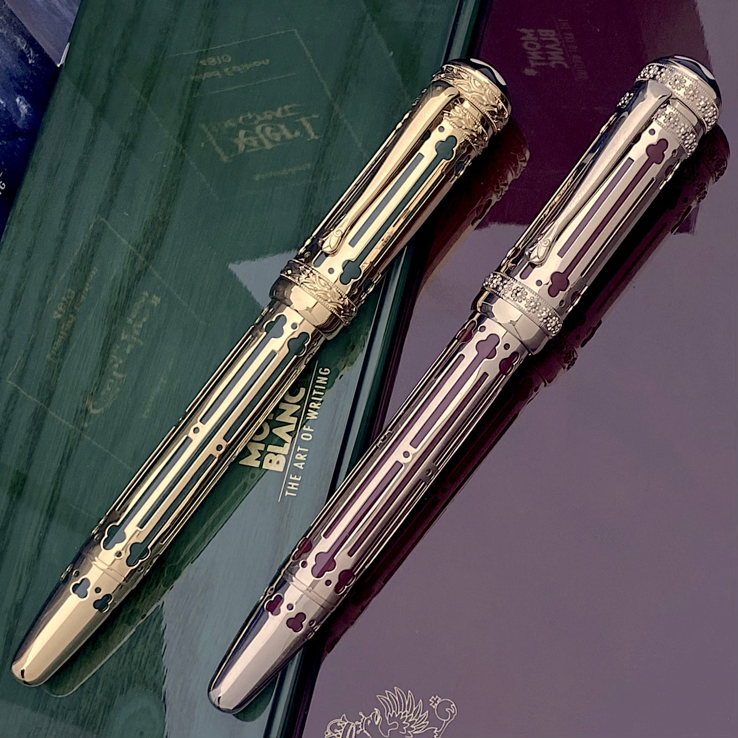 Montblanc Patron of Art 4810 Peter & Catherine the Great pen SET
