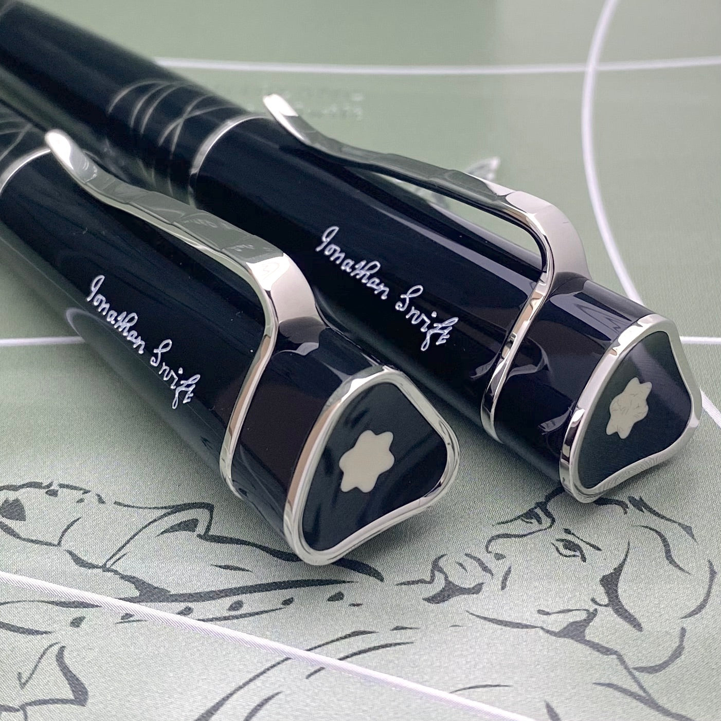 Montblanc Writers Edition Jonathan Swift 3er Set - penfabrik