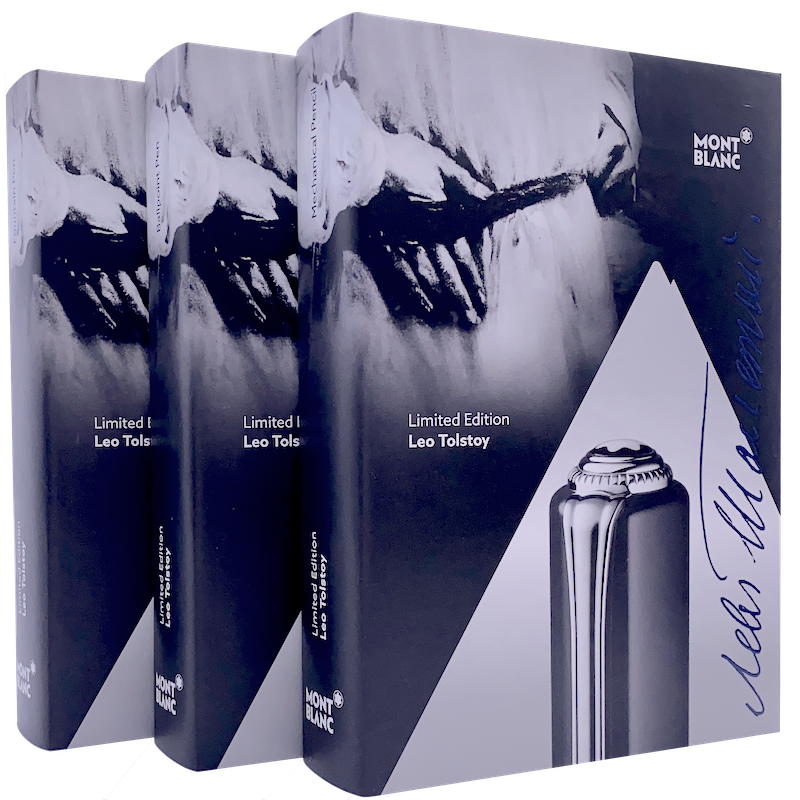 Montblanc Writers Edition Leo Tolstoy 3er SET mit Kugelschreiber - penfabrik