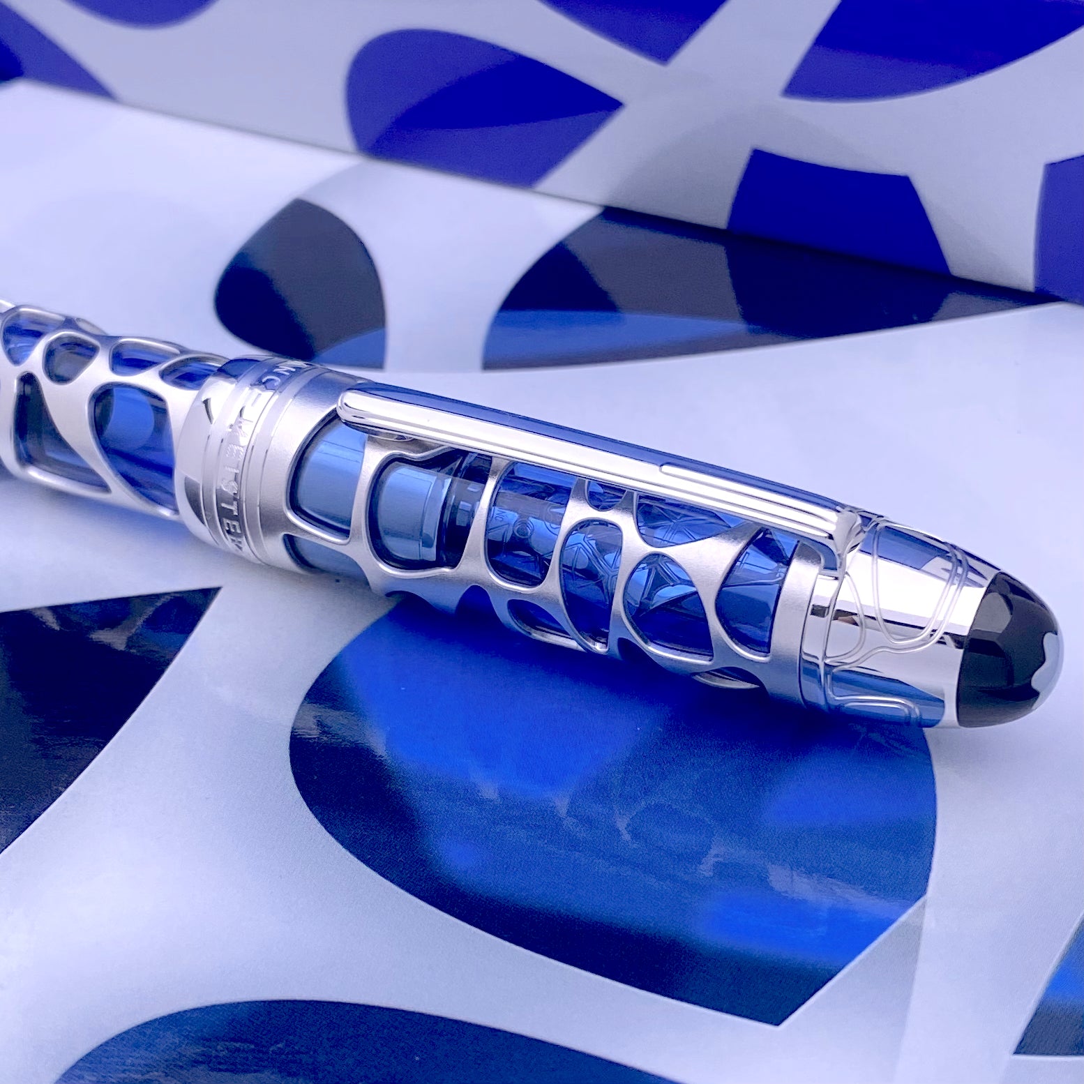 Montblanc Meisterstück Blue Hour Skeleton Füllfederhalter