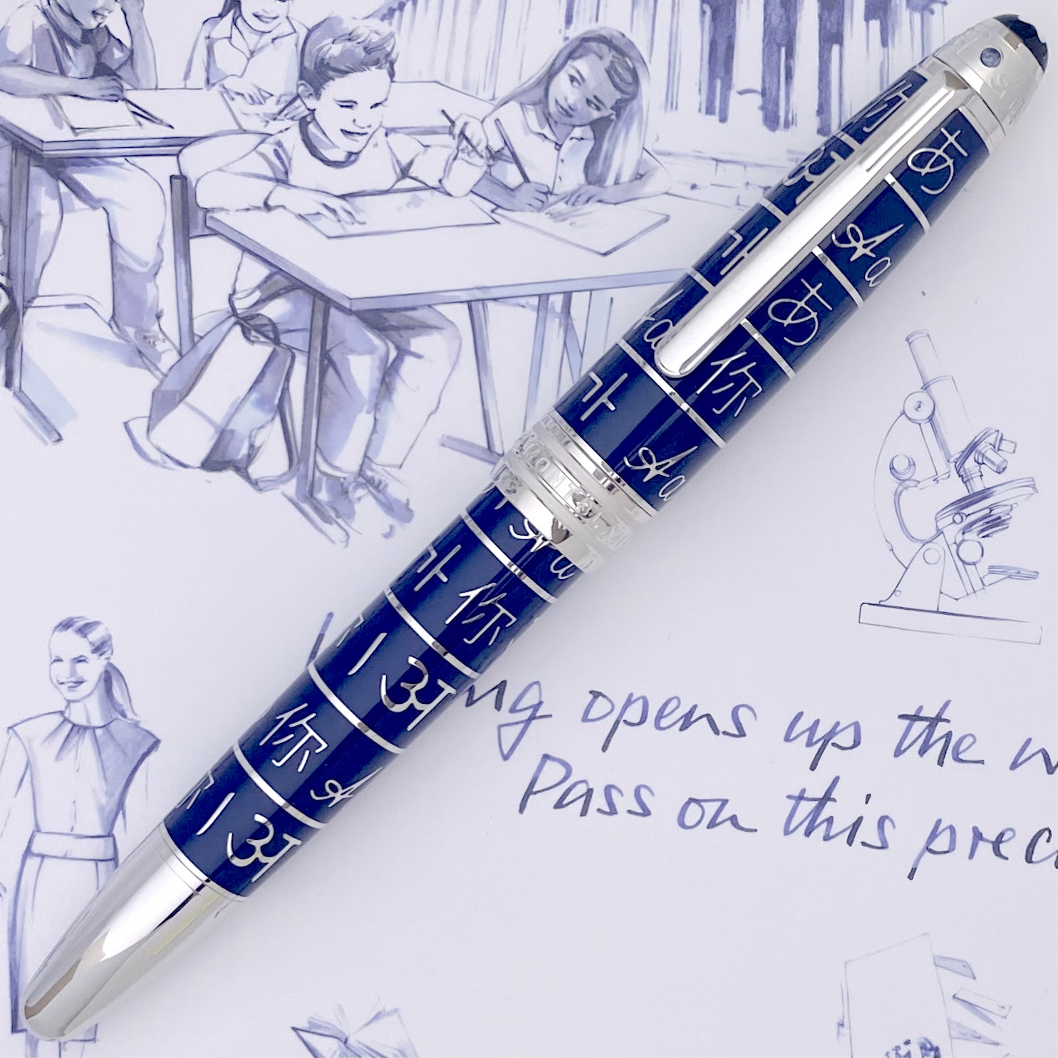 Montblanc Meisterstück UNICEF Solitaire LeGrand Füllfederhalter - penfabrik