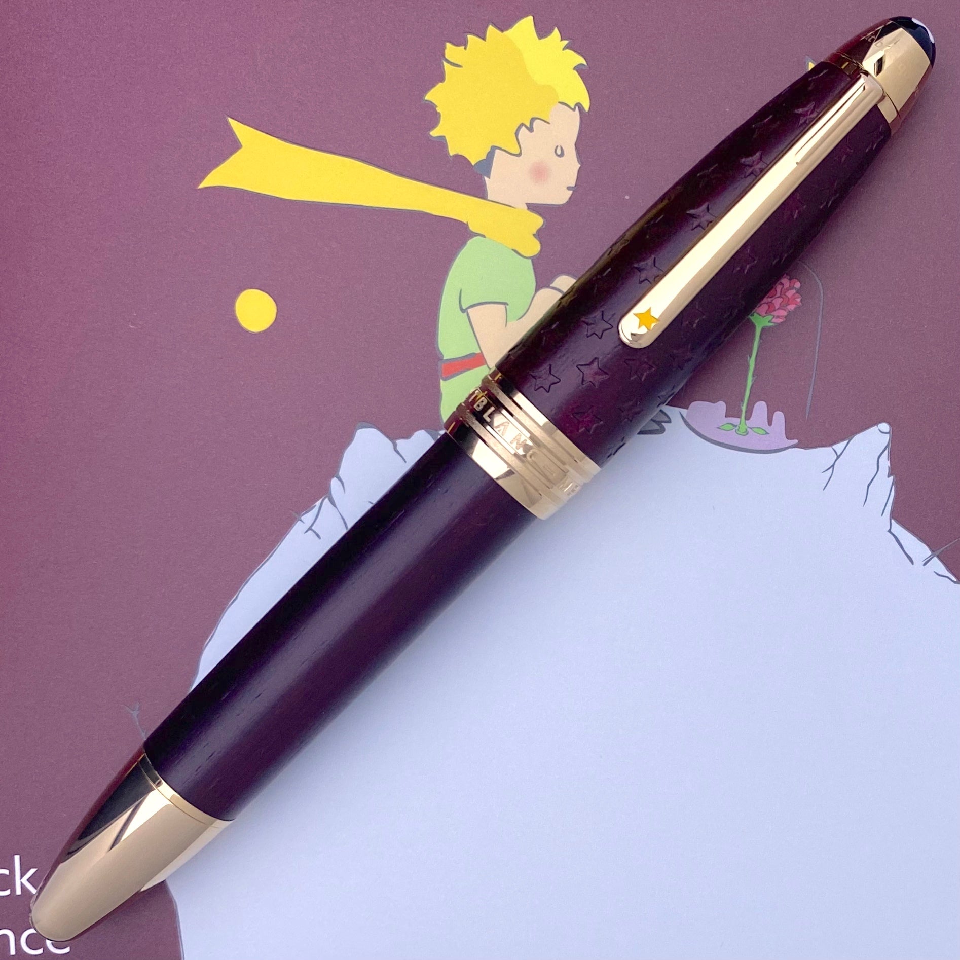 Montblanc Meisterstück Solitaire LeGrand Le Petit Prince Planet Füllfederhalter