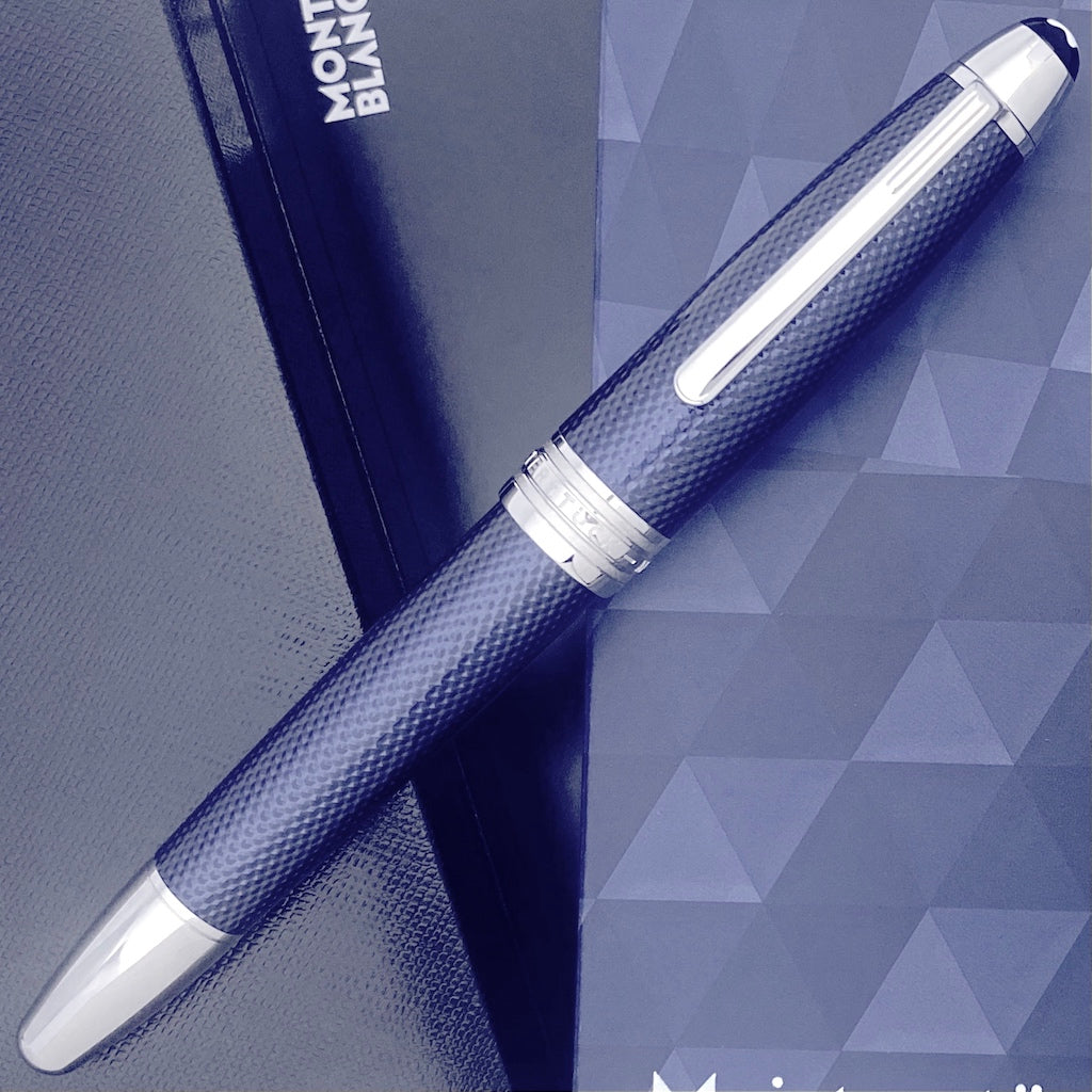 Montblanc Meisterstück Solitaire Blue Hour LeGrand Rollerball - penfabrik