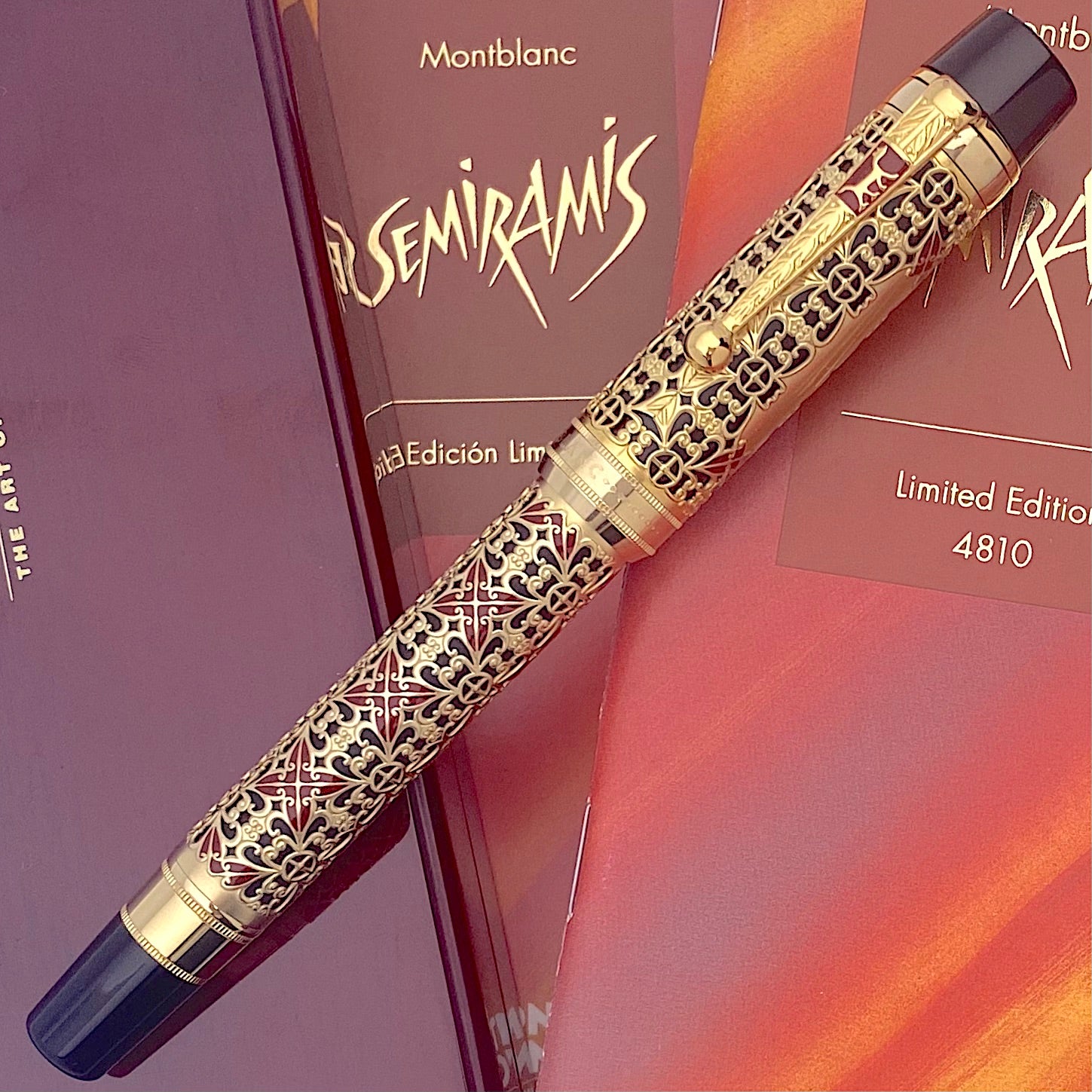 Montblanc Patron of Art 4810 Semiramis Füllfederhalter - penfabrik