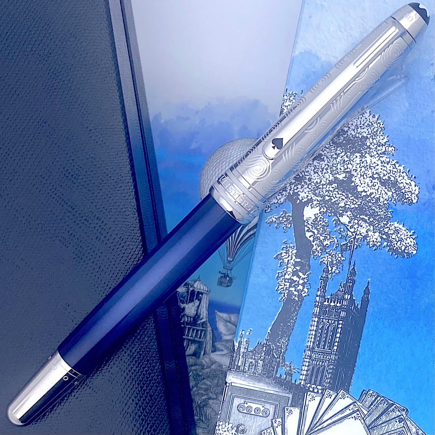 Montblanc Meisterstück In 80 Tagen um die Welt Classique Rollerball Doué - penfabrik