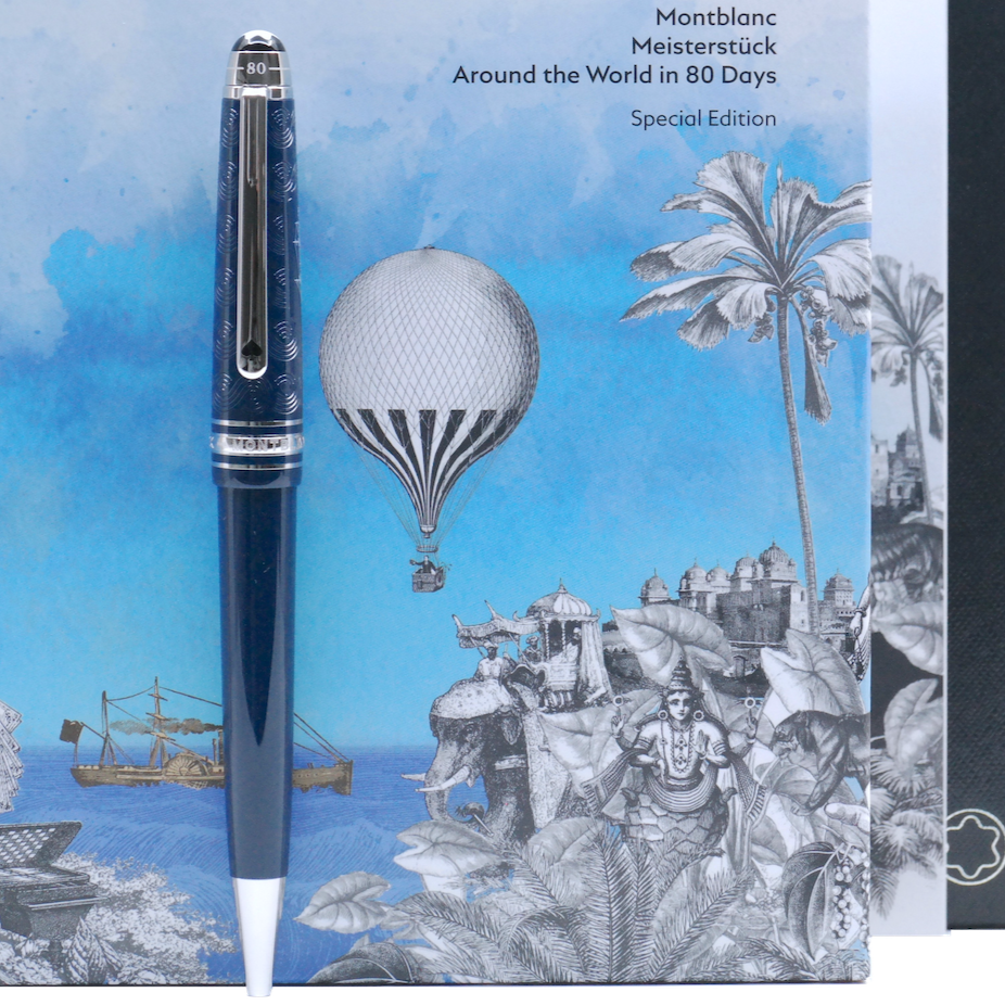 Montblanc Meisterstück In 80 Tagen um die Welt Midsize Kugelschreiber - penfabrik