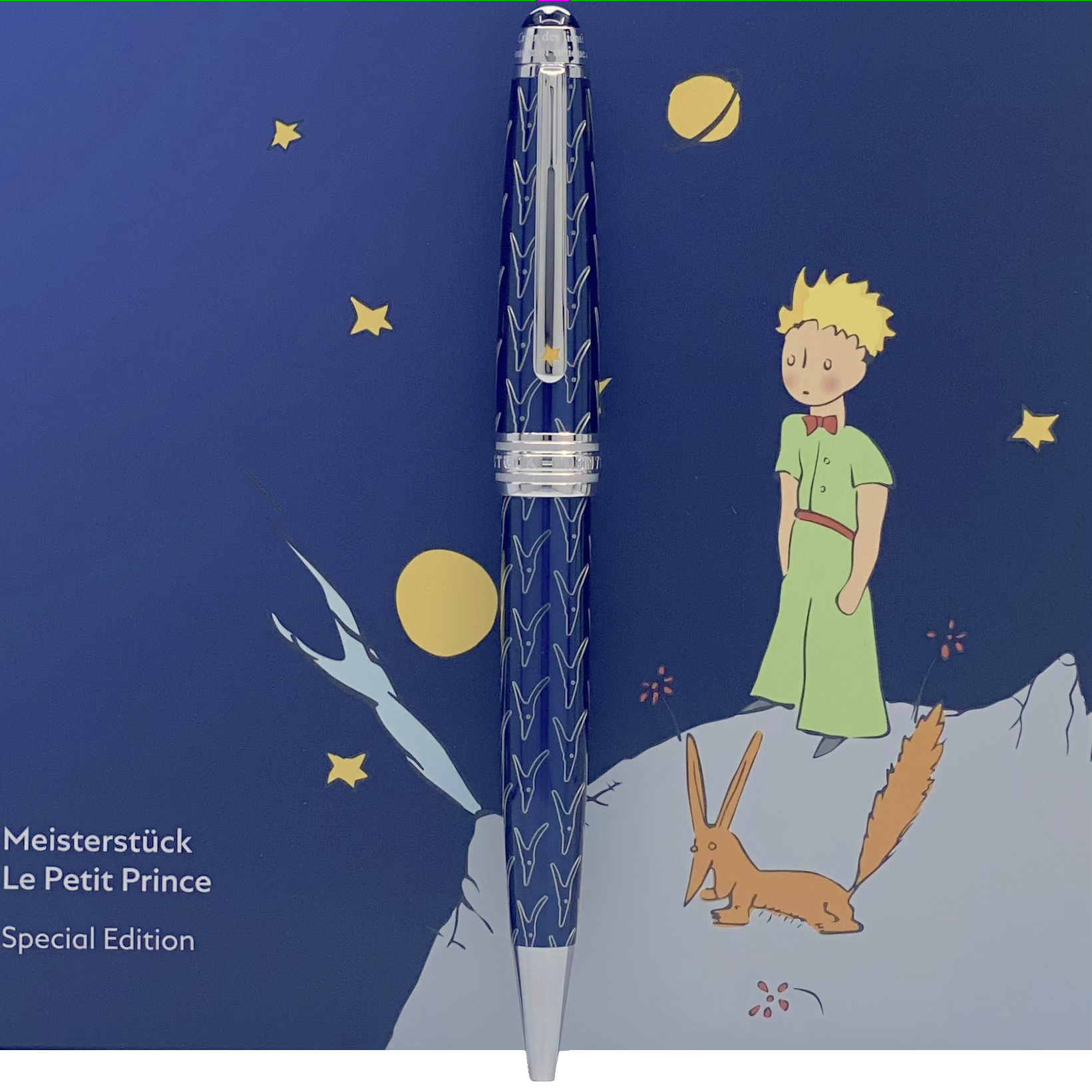 Montblanc Meisterstück Solitaire Le Petit Prince Fox Midsize Kugelschreiber - penfabrik
