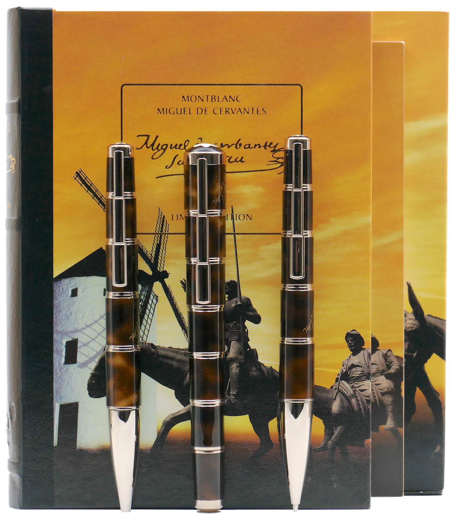 Montblanc Writers Edition Miguel de Cervantes 3er Set - penfabrik