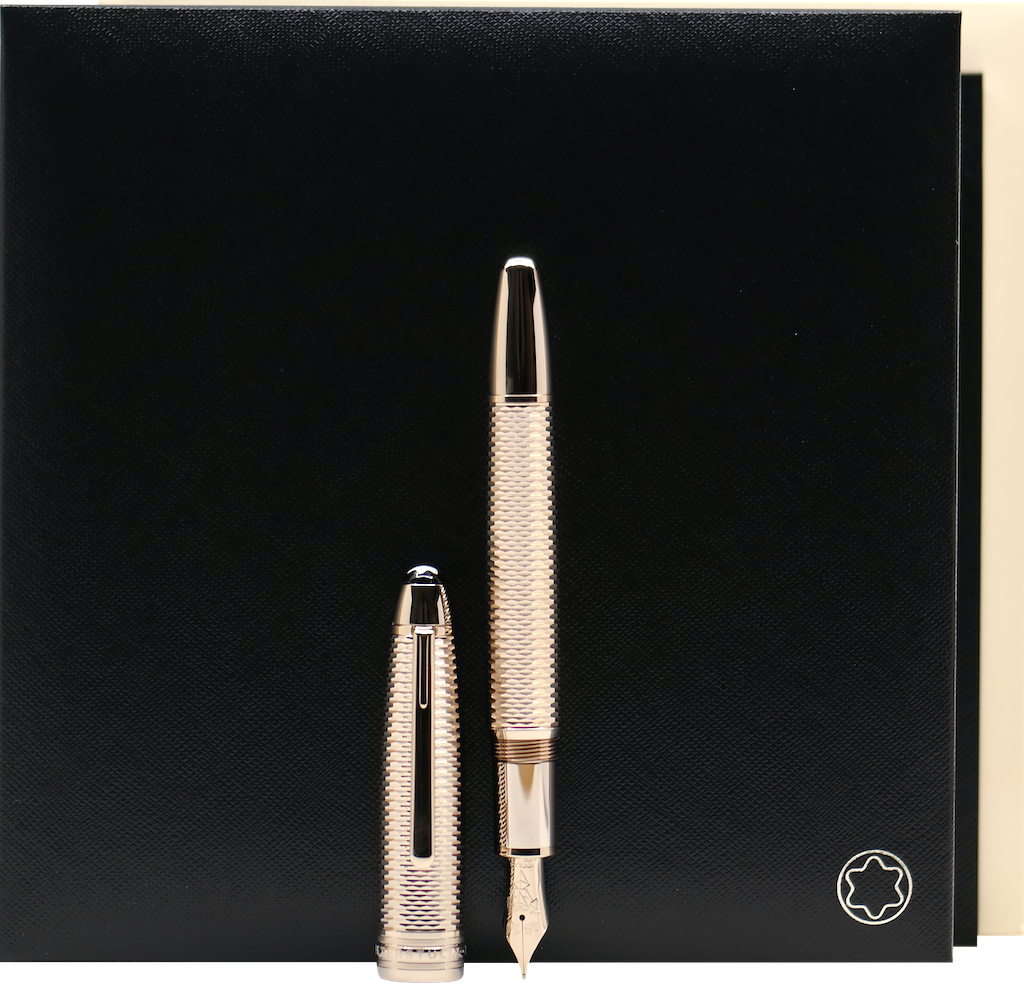 Montblanc Meisterstück Solitaire Geometry Champagne Gold LeGrand Füllfederhalter