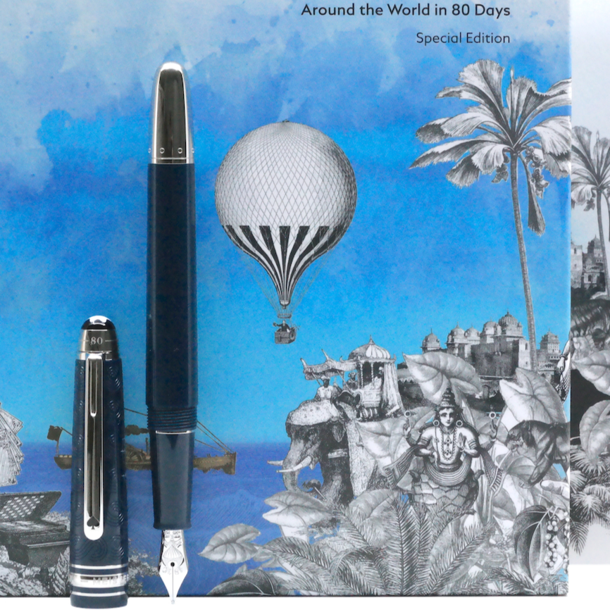 Montblanc Meisterstück In 80 Tagen um die Welt Classique Füllfederhalter - penfabrik