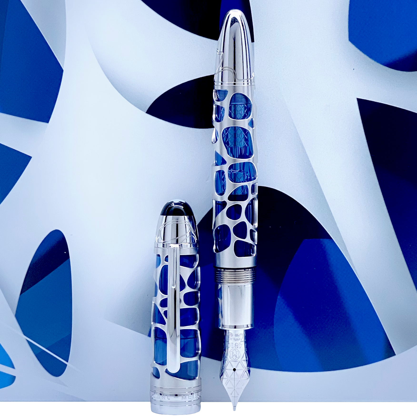 Montblanc Meisterstück Blue Hour Skeleton Füllfederhalter