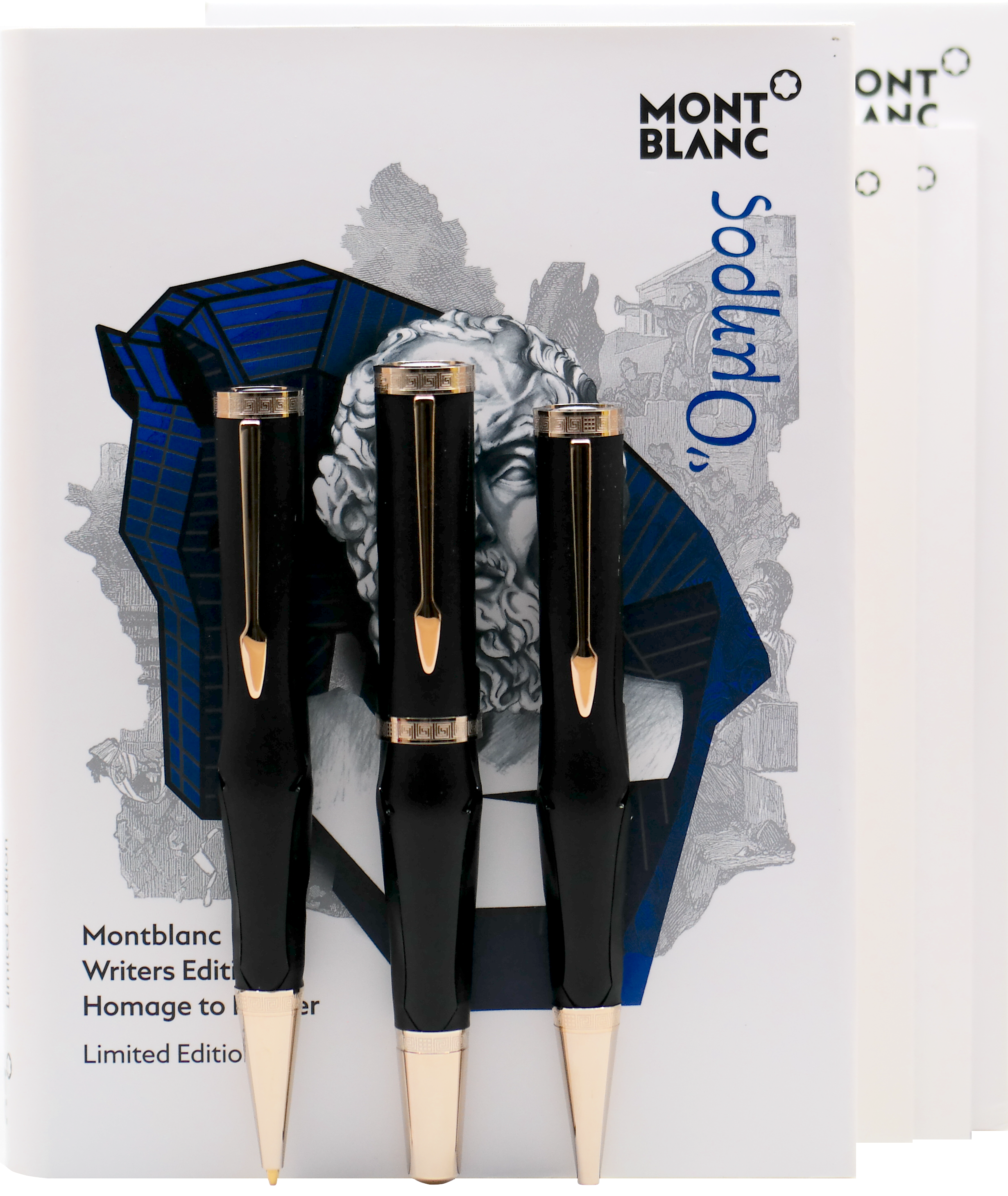 Montblanc Writers Edition Homage to Homer Set - penfabrik