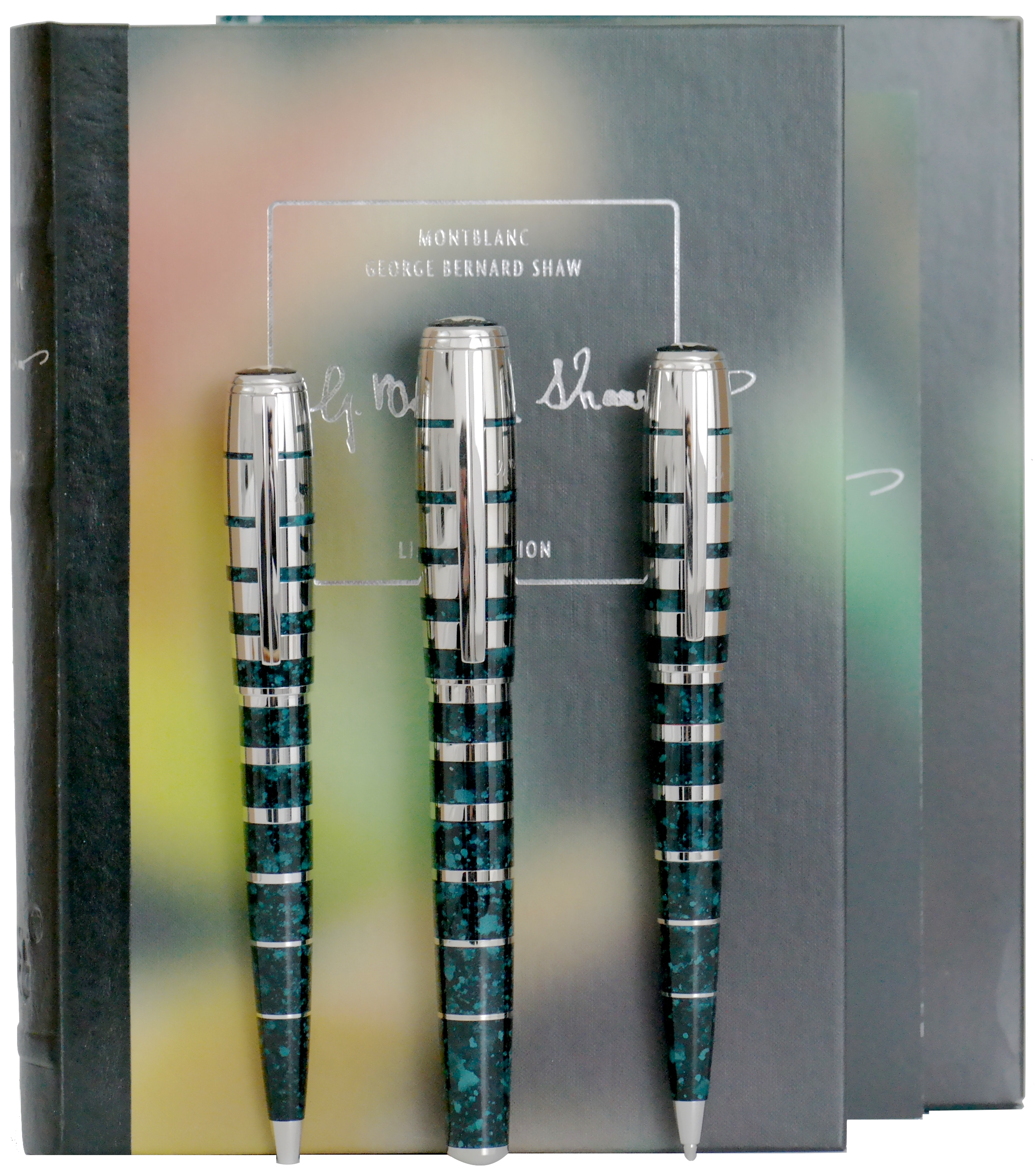 Montblanc Writers Edition George Bernhard Shaw 3er Set - penfabrik