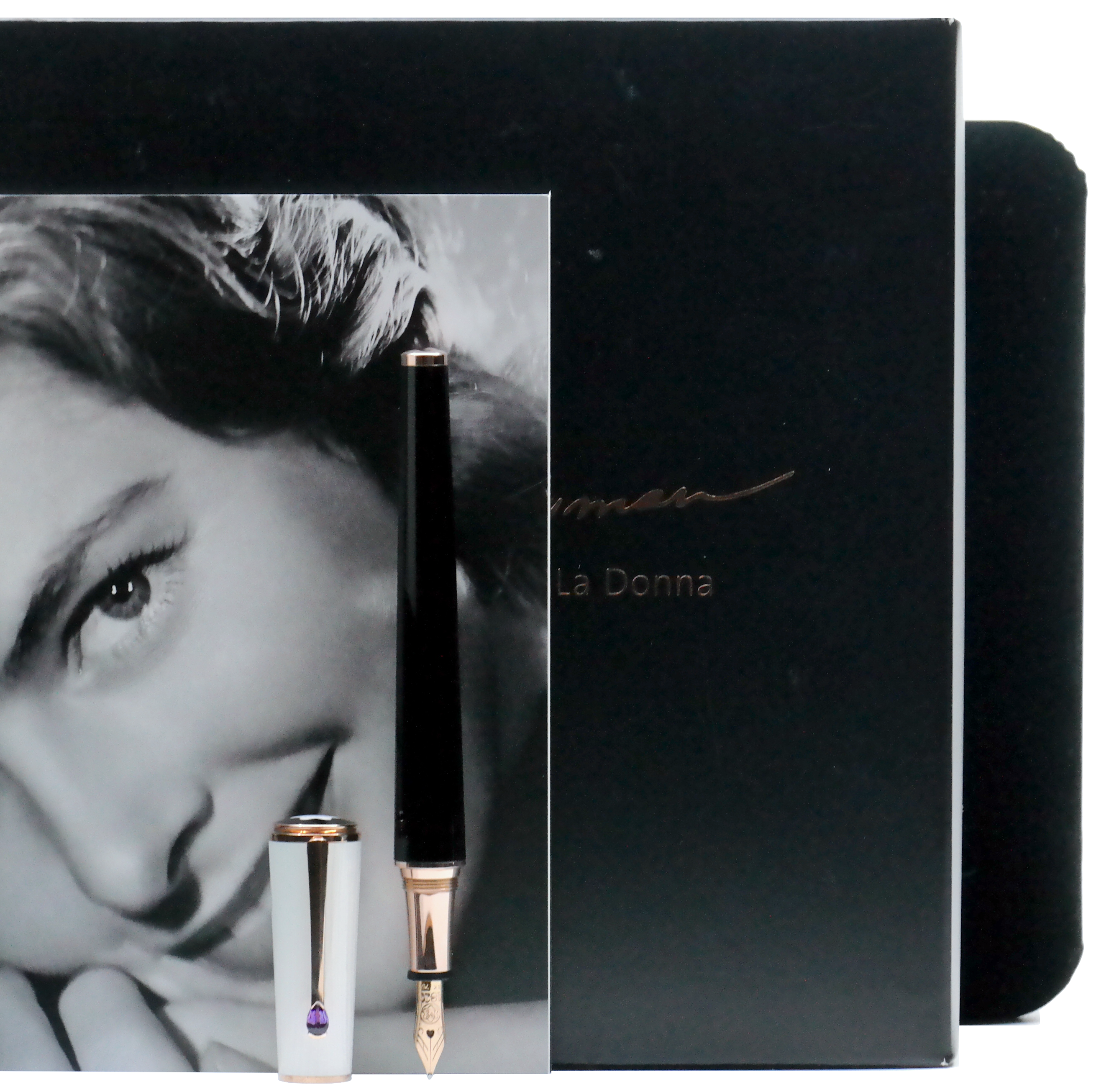 Montblanc La Donna Special Edition Ingrid Bergman Fountain Pen