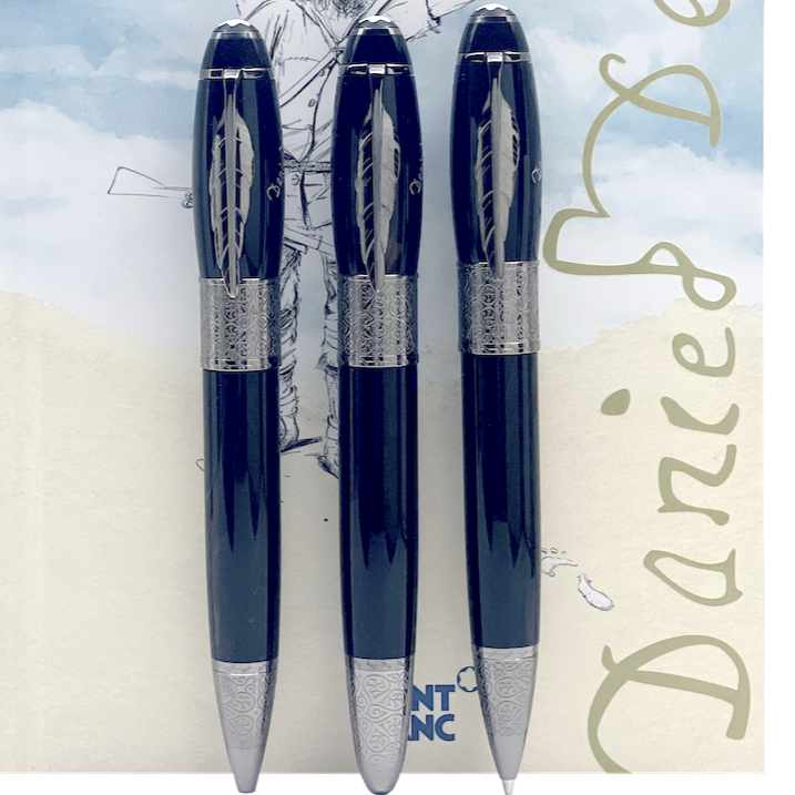 Montblanc Writers Edition Daniel Defoe Schreibgeräte Set (FF(KS/DB)