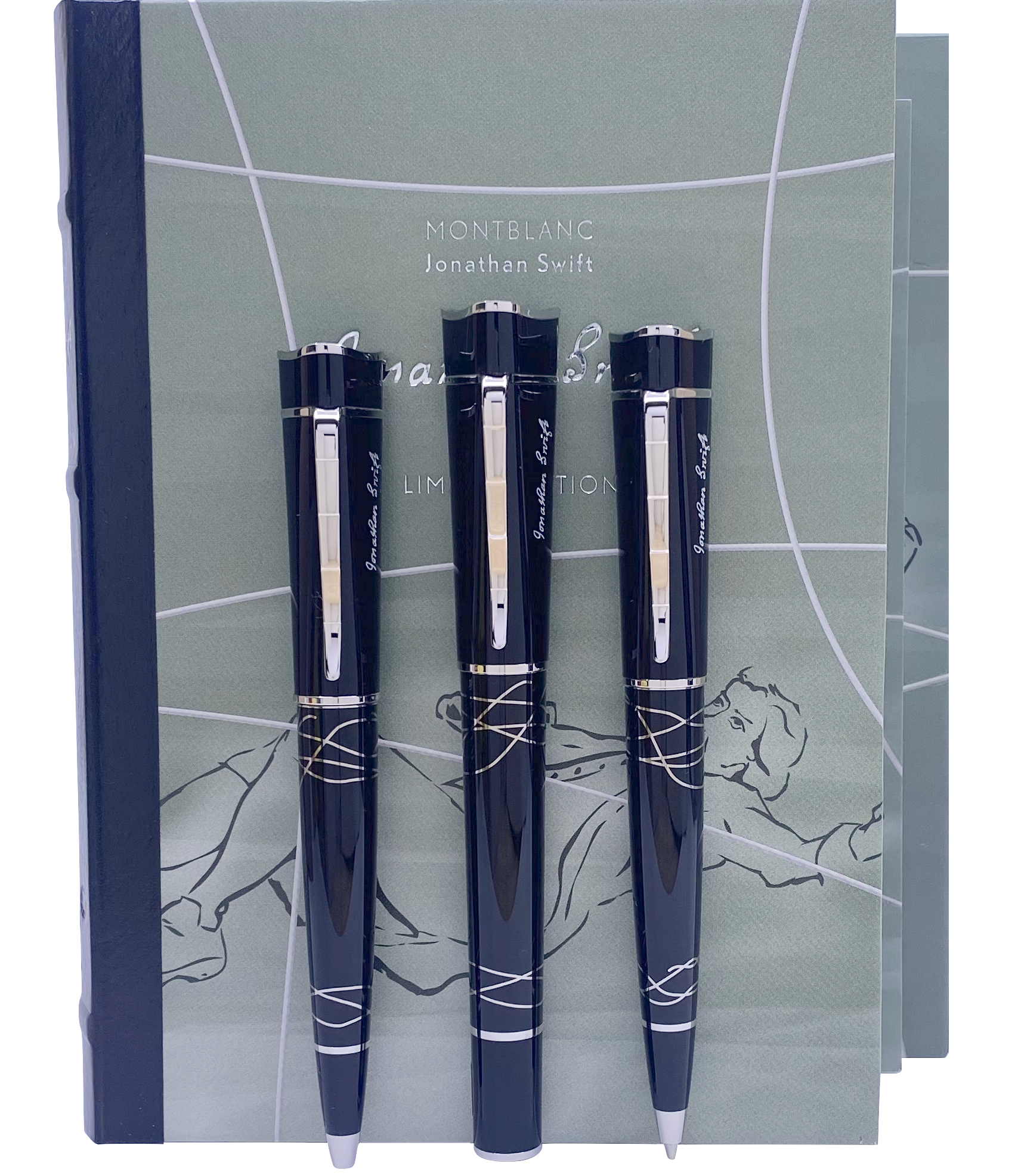 Montblanc Writers Edition Jonathan Swift 3er Set - penfabrik