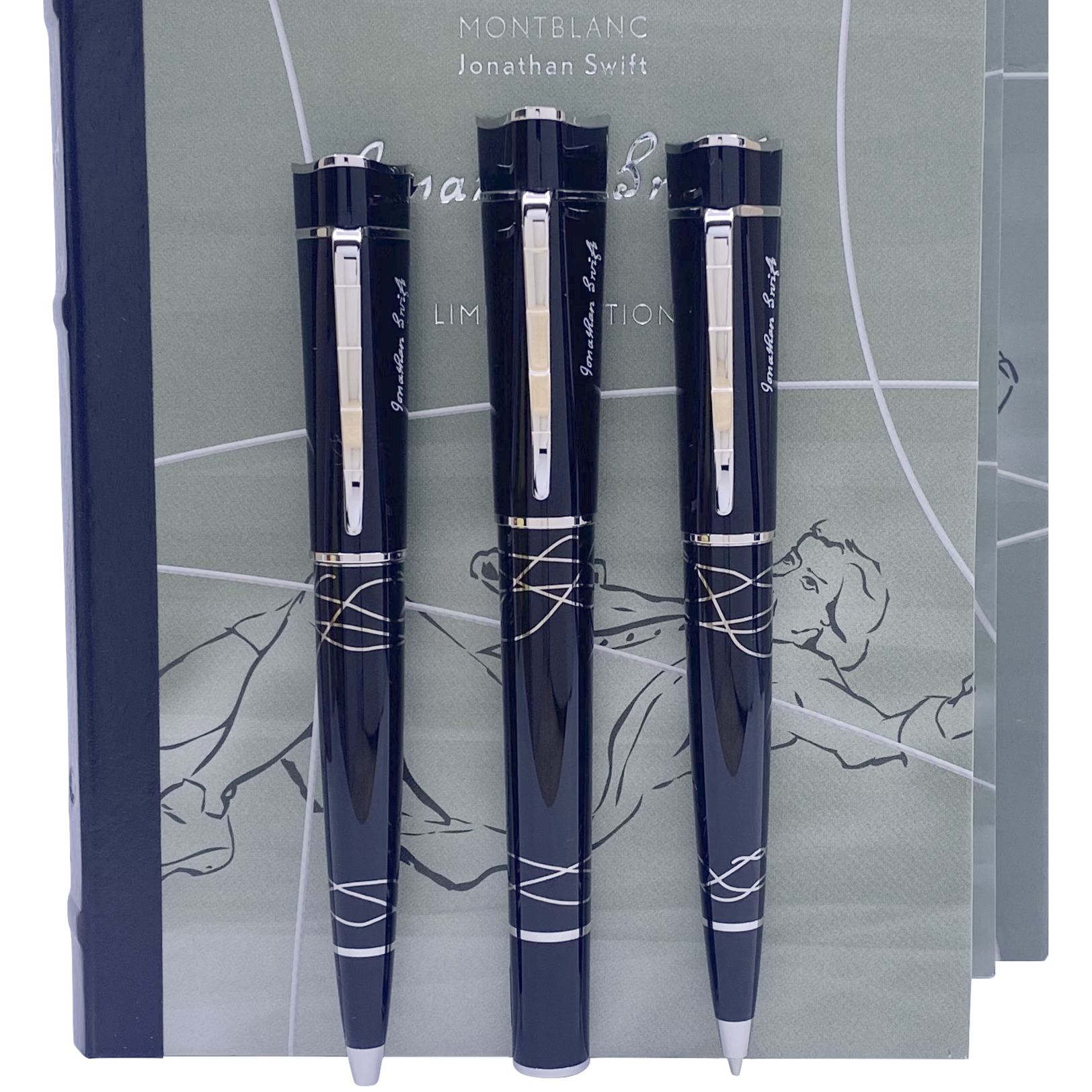 Montblanc Writers Edition Jonathan Swift 3er Set - penfabrik