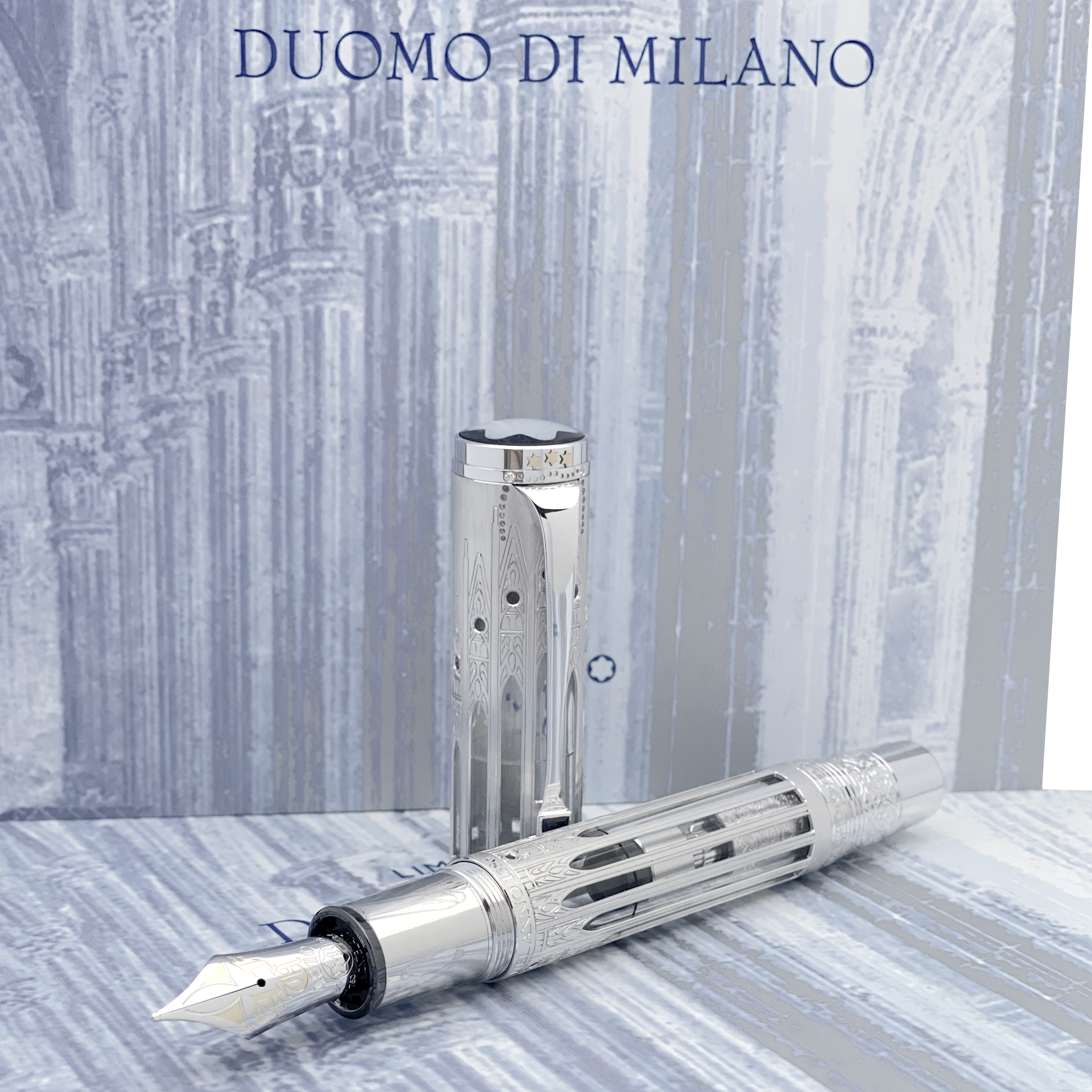 Montblanc Duomo di Milano 86 Füllfederhalter Skeleton Artisan - penfabrik