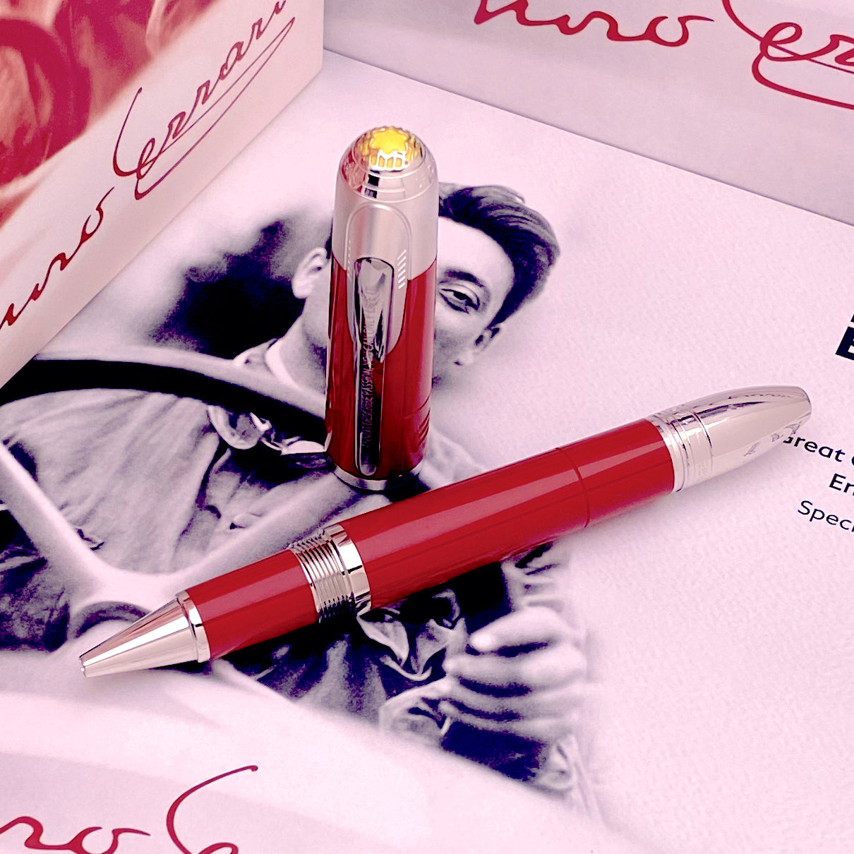 Montblanc Great Characters Special Edition Enzo Ferrari Rollerball Pen