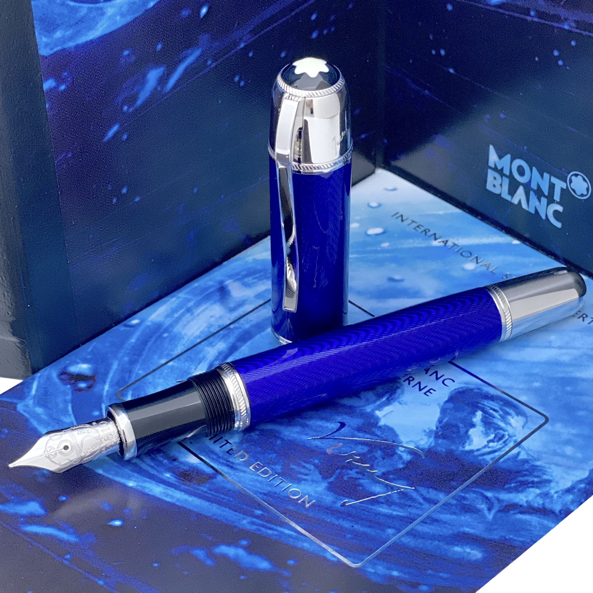 Montblanc Writers Edition Jules Verne Füllfederhalter Limited Edition - penfabrik