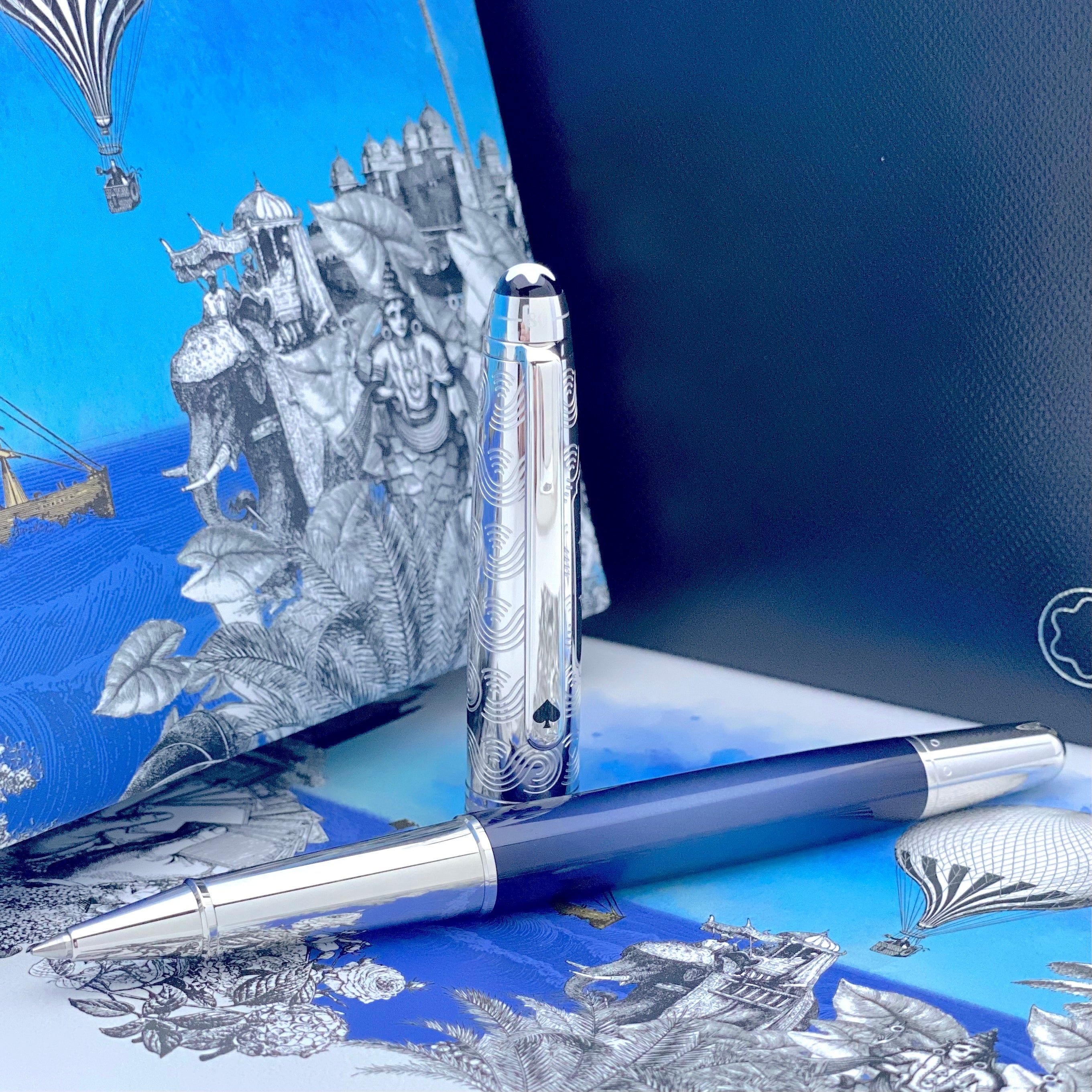 Montblanc Meisterstück In 80 Tagen um die Welt Classique Rollerball Doué - penfabrik