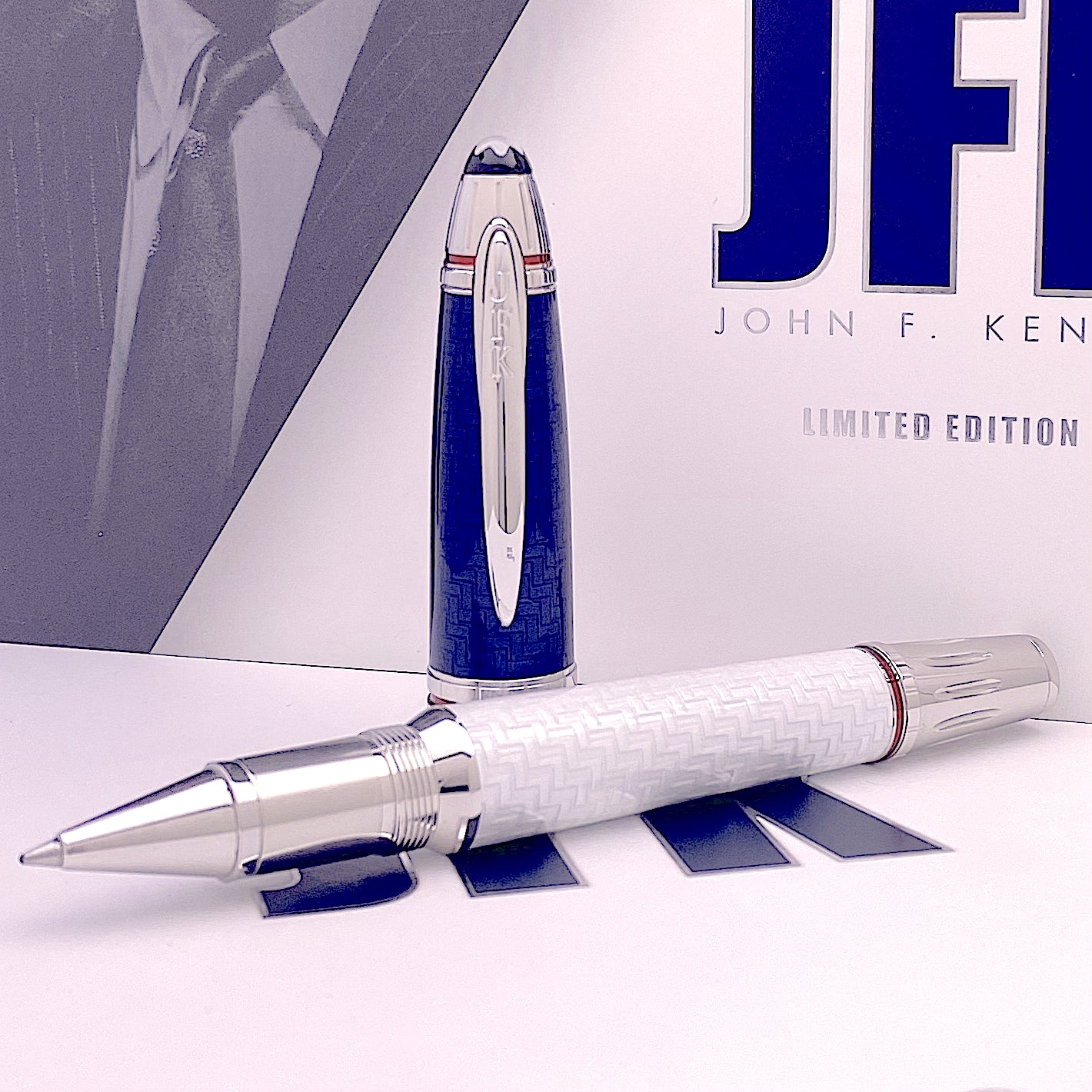 Montblanc Great Characters John F. Kennedy 1917 Rollerball - penfabrik