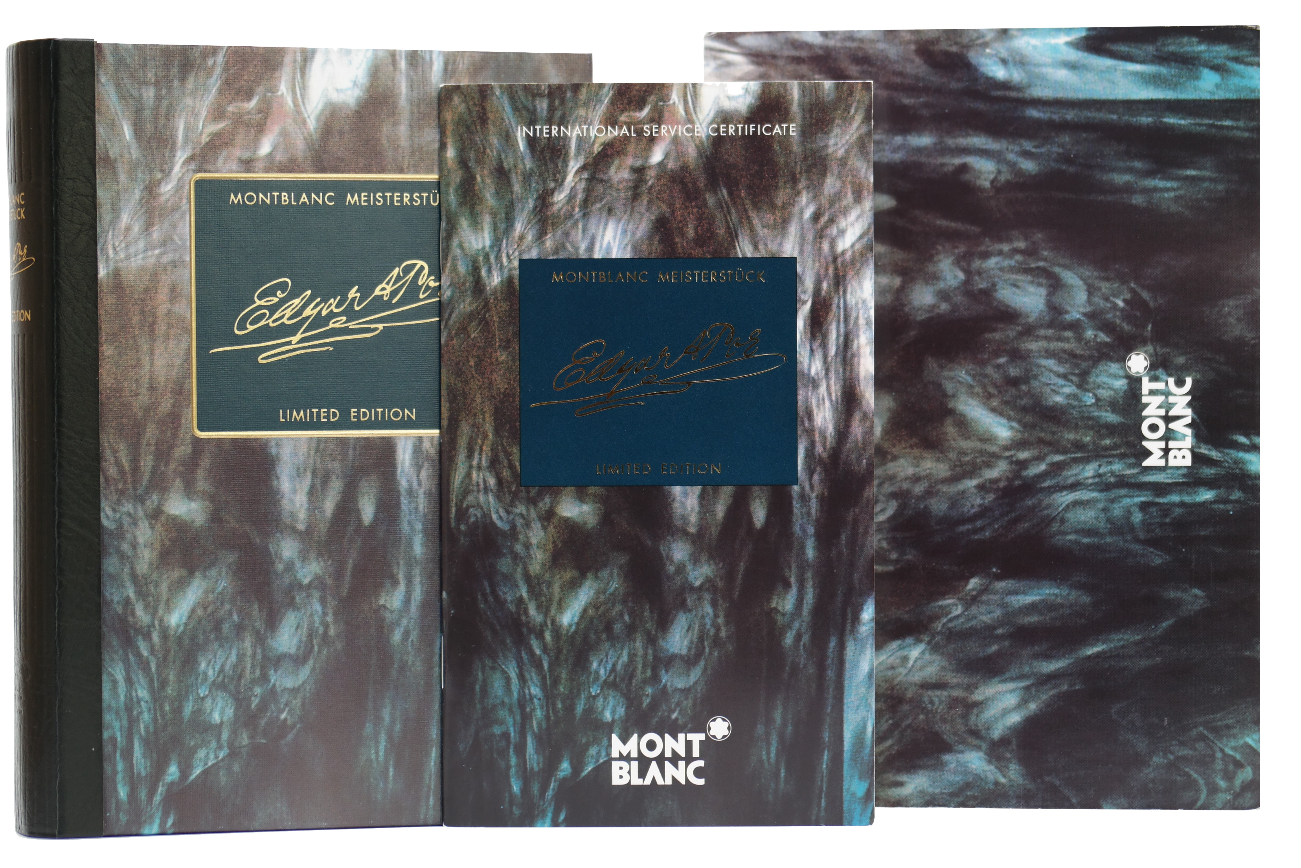 Montblanc Writers Edition Edgar Allen Poe Set (FF/KS/DB) - penfabrik