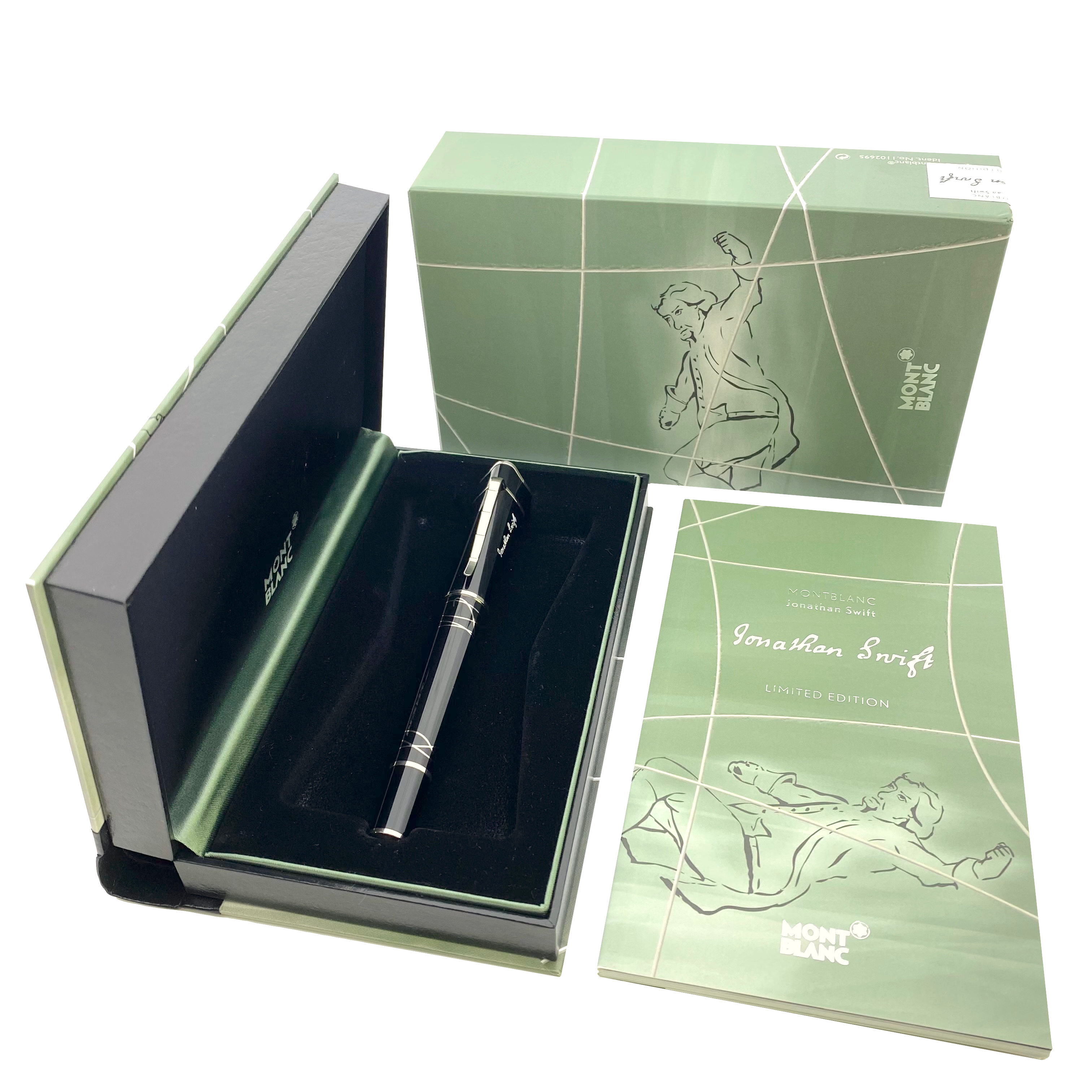 Montblanc Writers Edition Jonathan Swift Rollerball - penfabrik