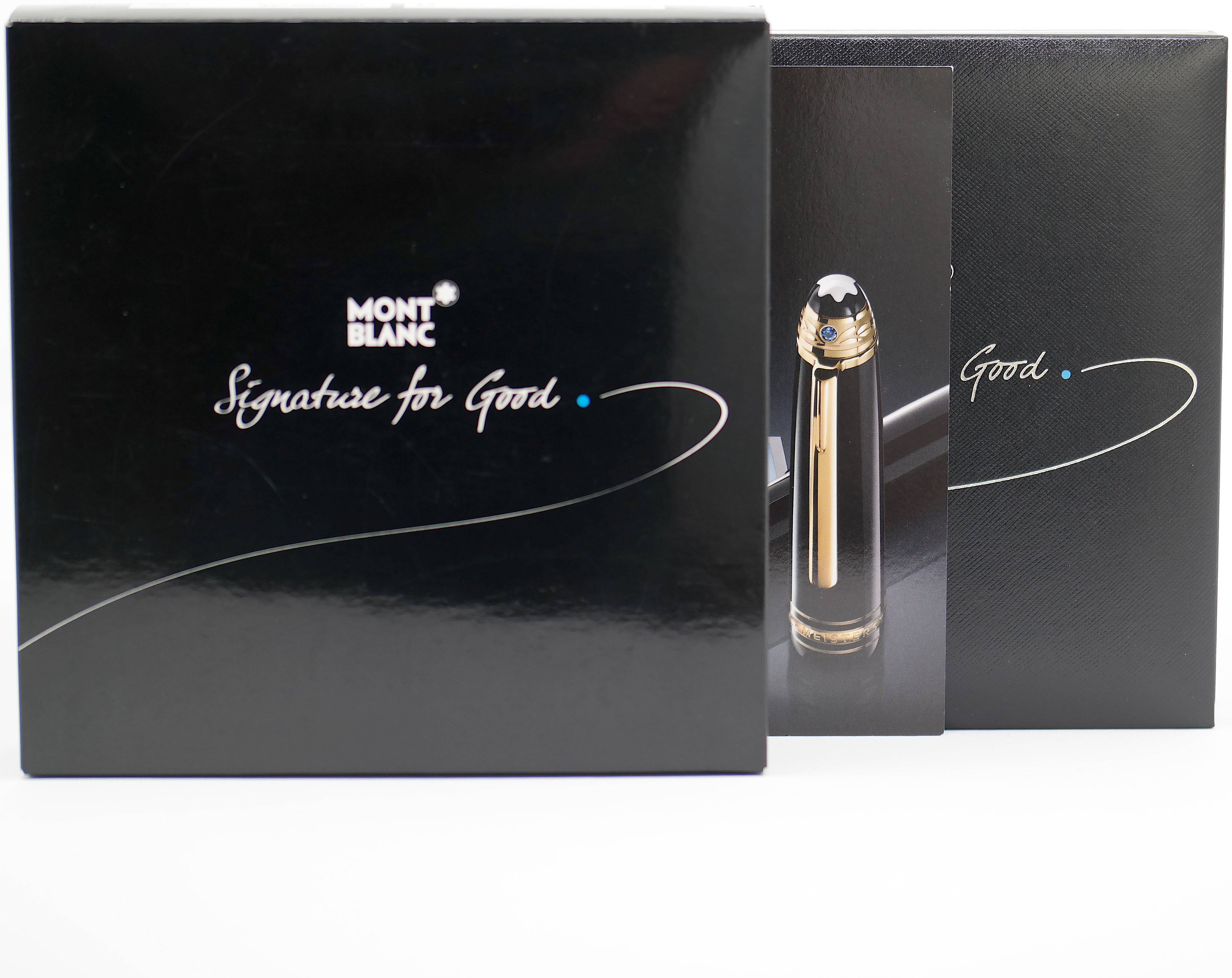 Montblanc Meisterstück UNICEF LeGrand Signature for Good Füllfederhalter - penfabrik