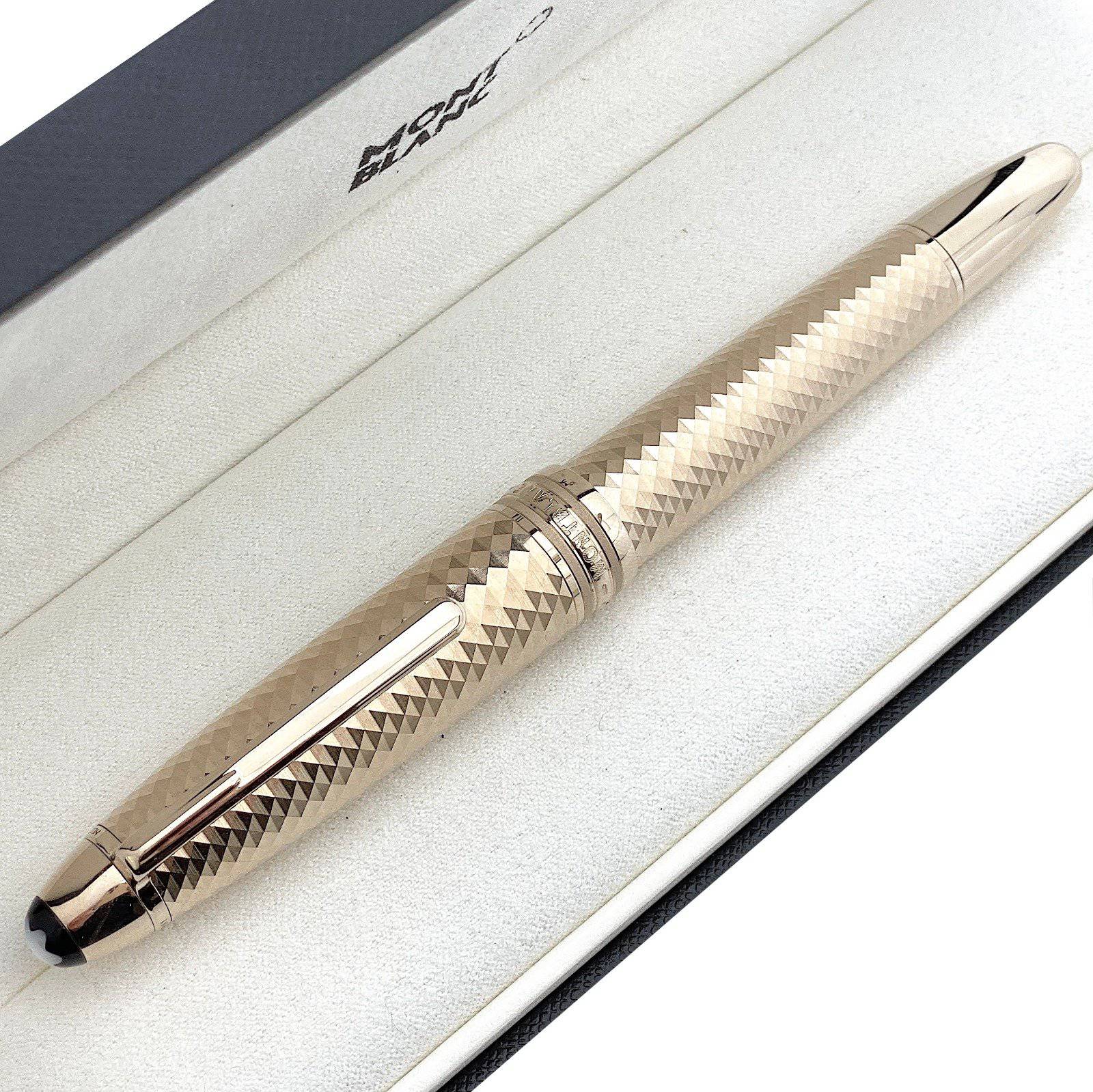 Montblanc Meisterstück Solitaire Geometric Dimension LeGrand Füllfederhalter - penfabrik