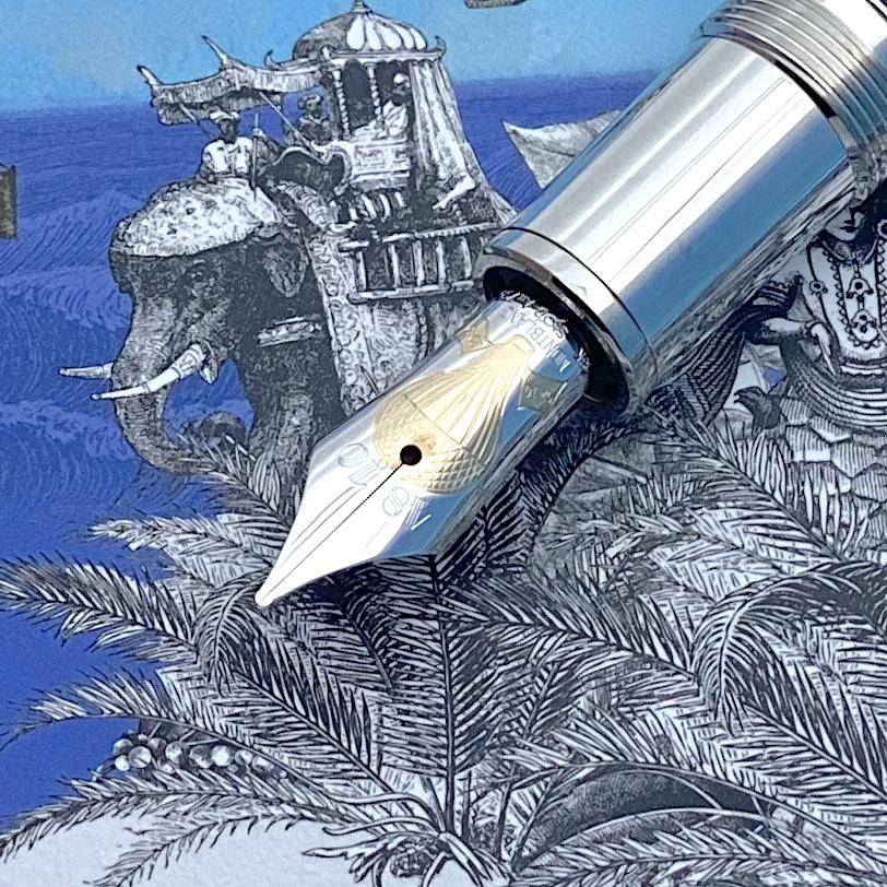 Montblanc Meisterstück Solitaire In 80 Tagen um die Welt LeGrand Füllfederhalter - penfabrik