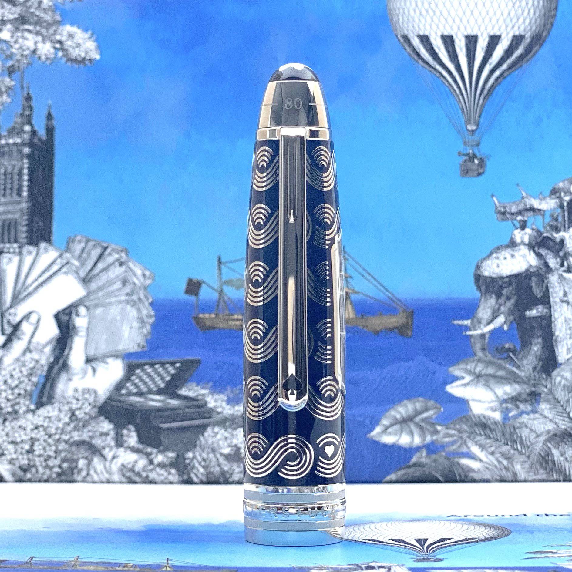 Montblanc Meisterstück Solitaire In 80 Tagen um die Welt LeGrand Füllfederhalter - penfabrik