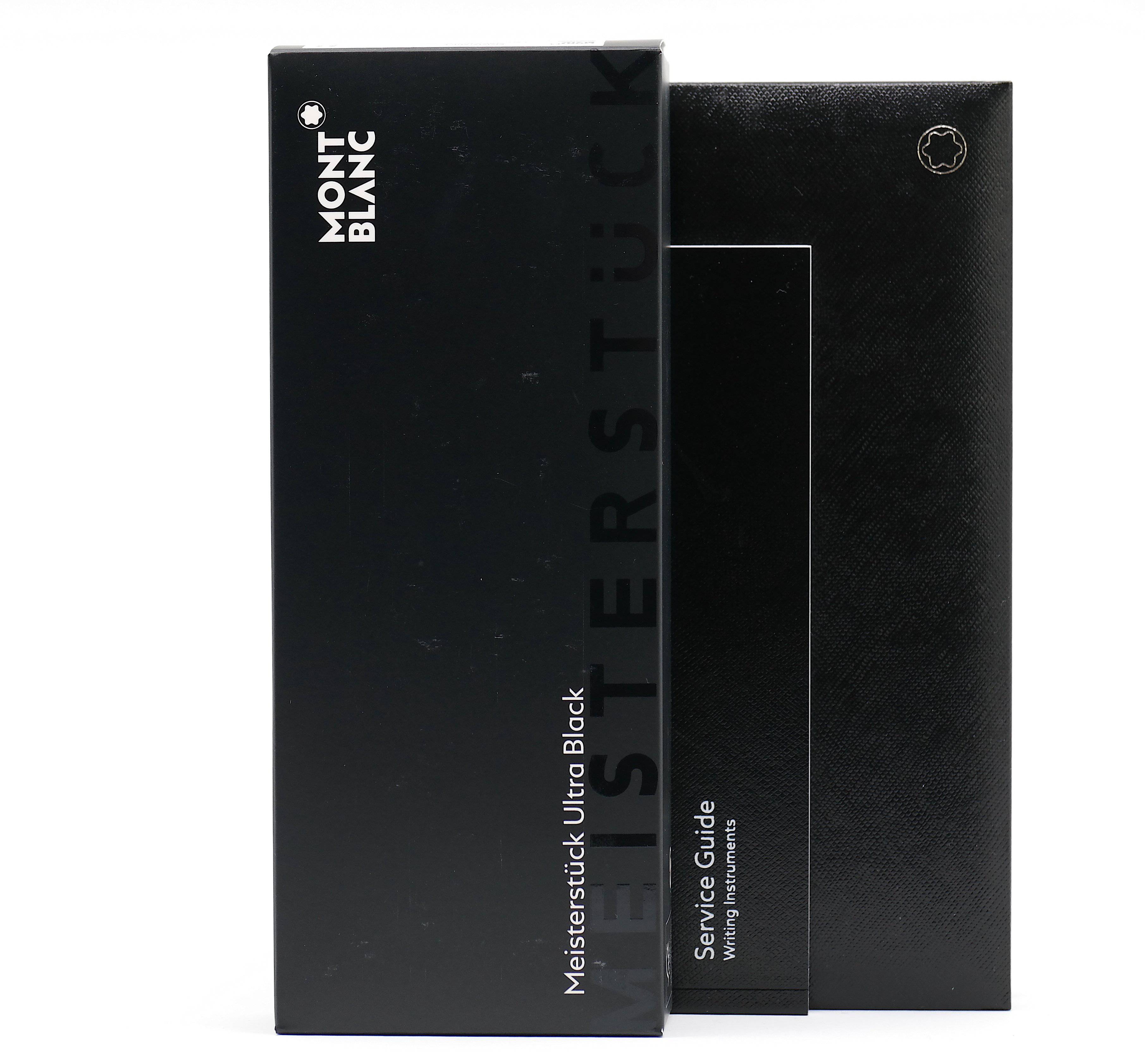 Montblanc Meisterstück Ultra Black LeGrand Füllfederhalter - penfabrik
