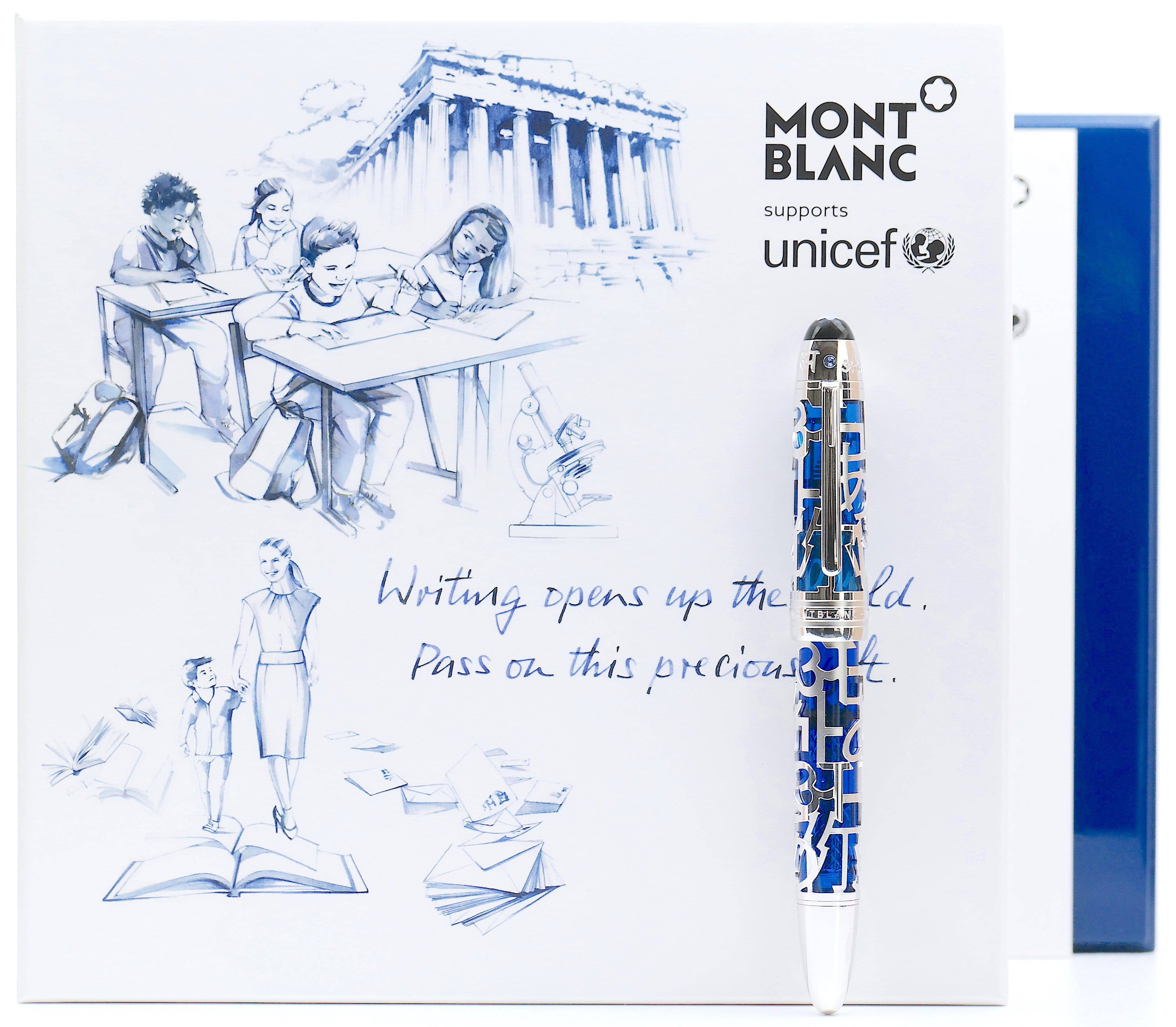 Montblanc Meisterstück UNICEF Skeleton Solitaire Füllfederhalter - penfabrik