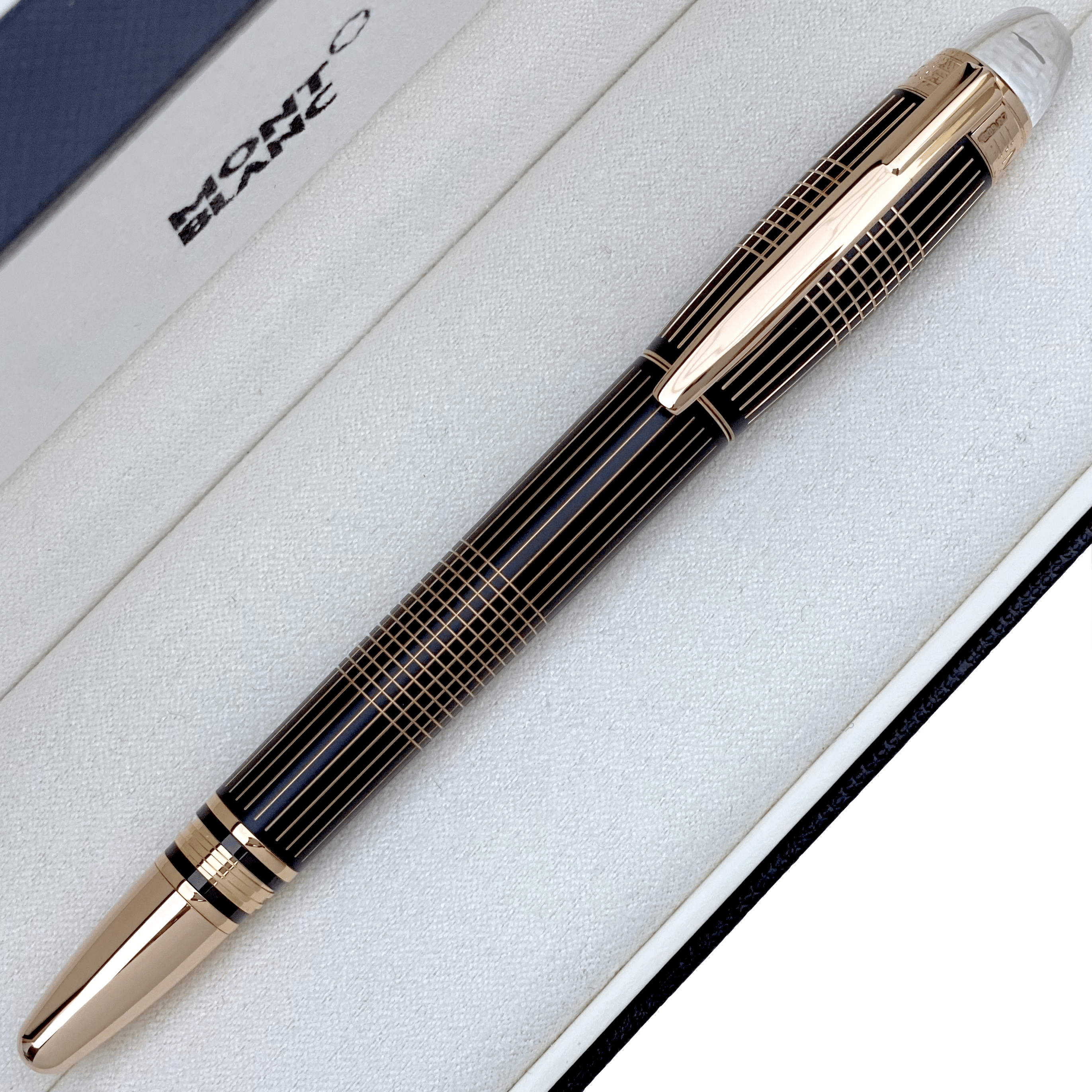 Montblanc Starwalker Red Gold Metal Füllfederhalter - penfabrik