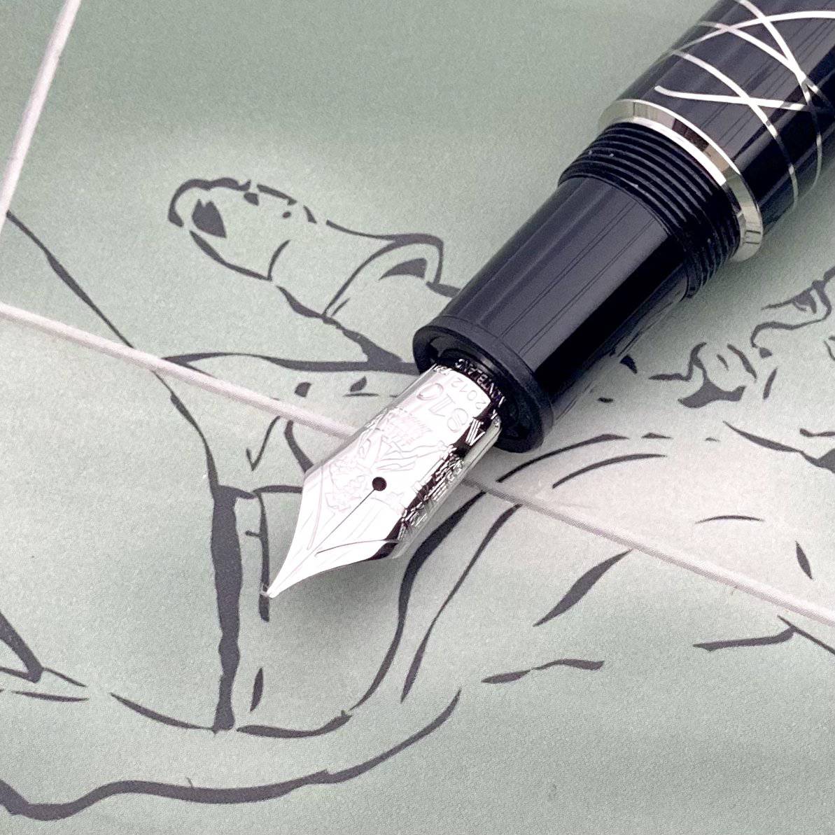 Montblanc Writers Edition Jonathan Swift Füllfederhalter - penfabrik