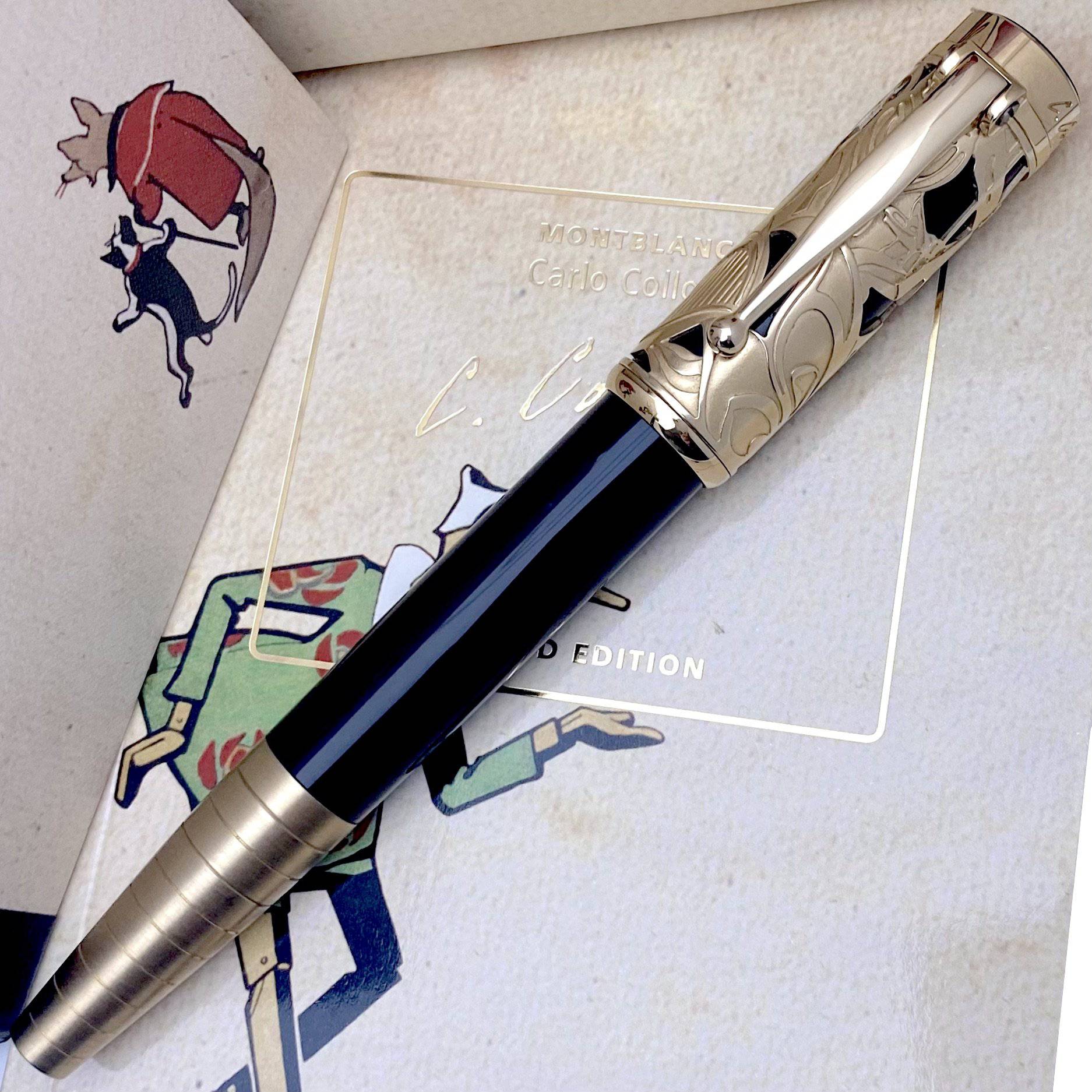 Montblanc Writers Edition Carlo Collodi Rollerball - penfabrik