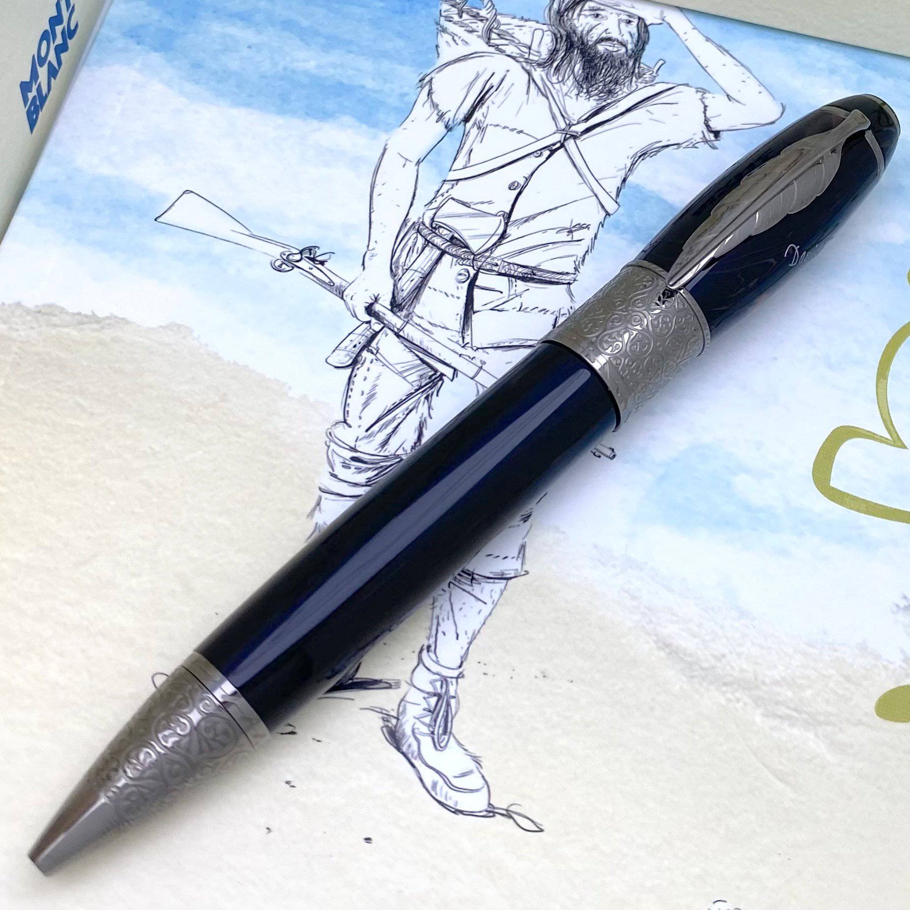Montblanc Writers Edition Daniel Defoe Kugelschreiber - penfabrik